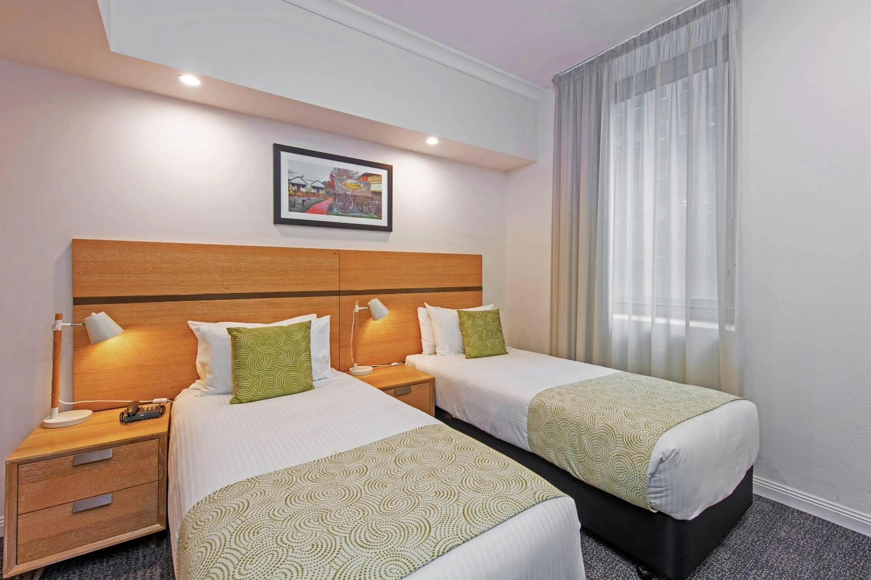 Bedroom, Bed in Quality Apartments Adelaide Central