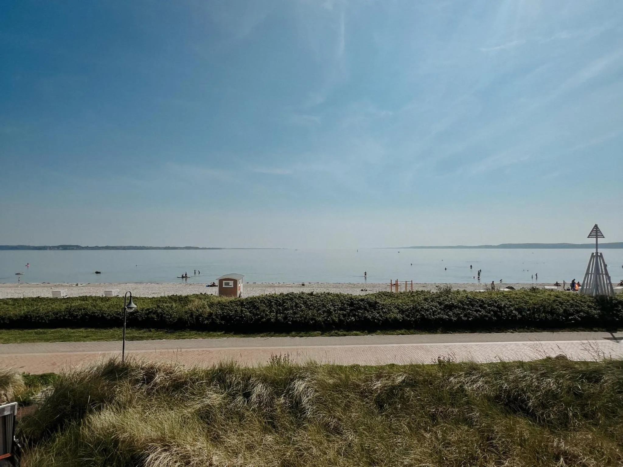 Sea view in Ostsee-Strandhaus-Holnis