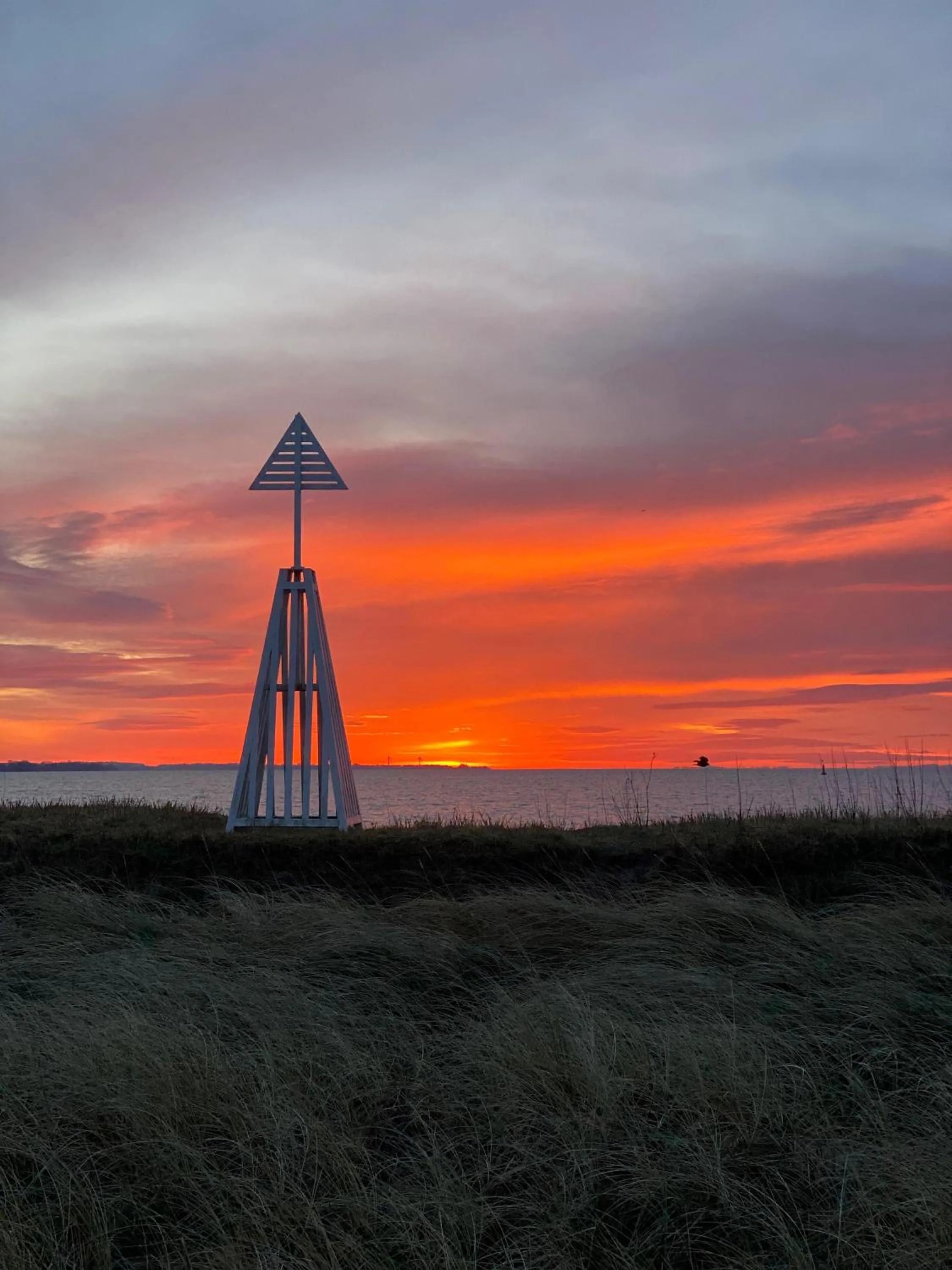 Sea view in Ostsee-Strandhaus-Holnis