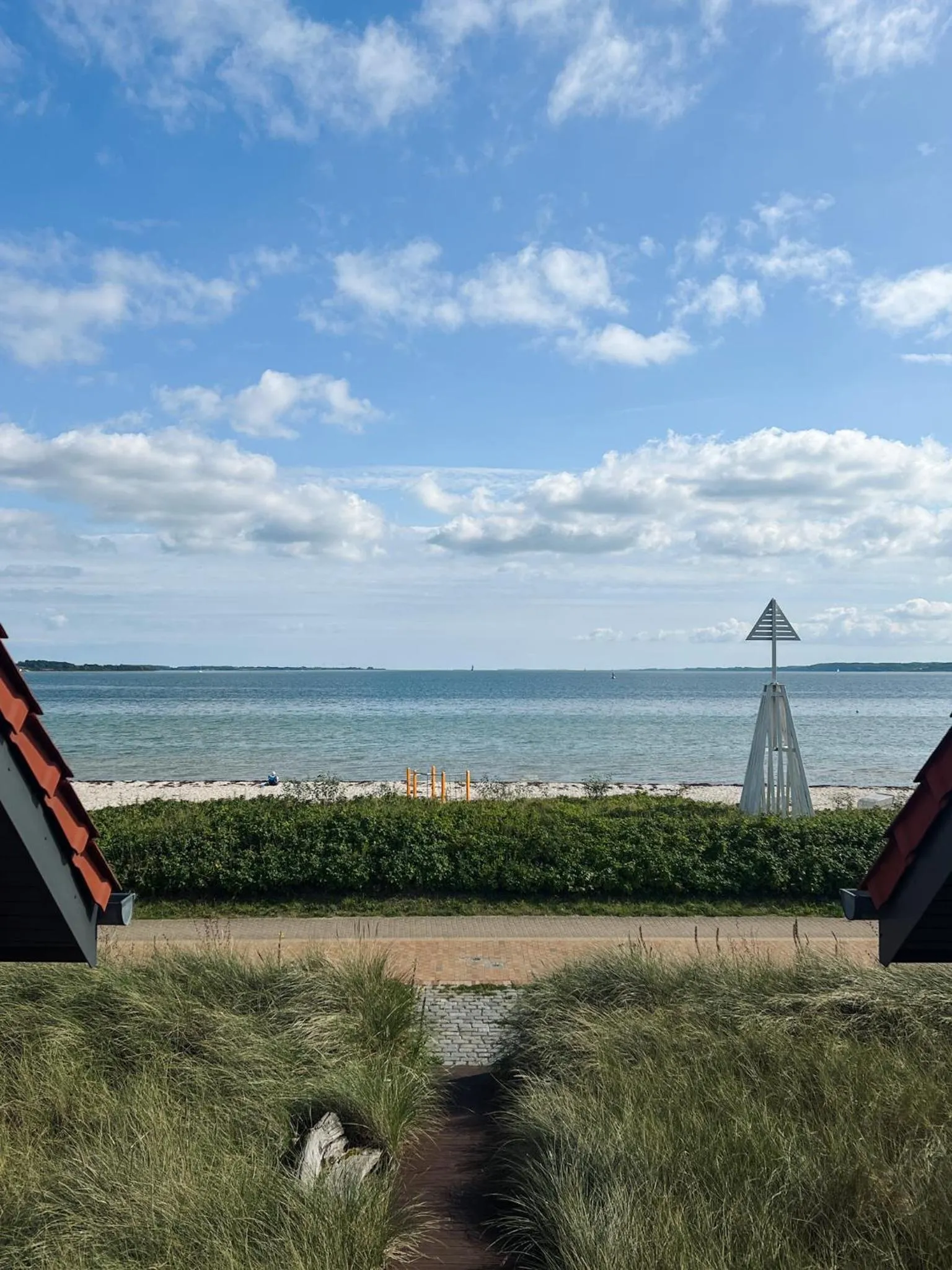 Sea view in Ostsee-Strandhaus-Holnis