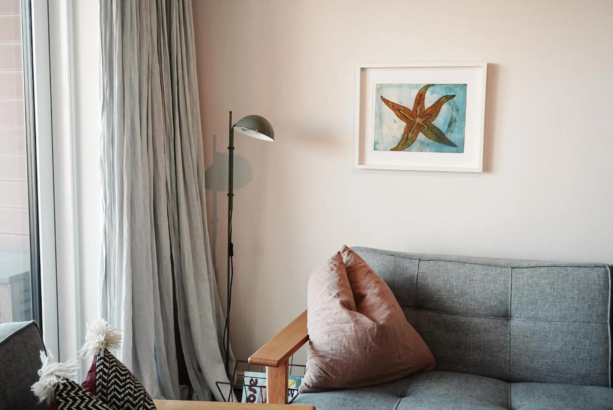 Decorative detail in Ostsee-Strandhaus-Holnis