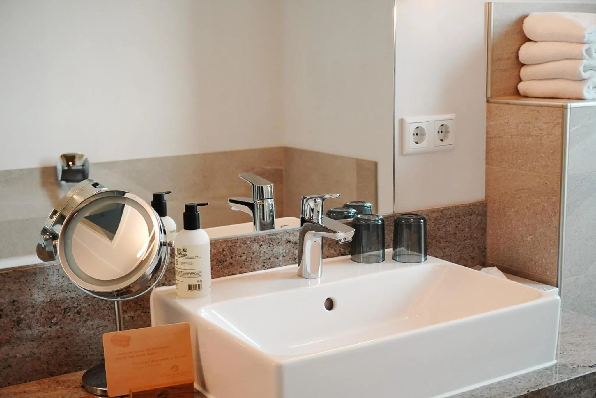 Bathroom in Ostsee-Strandhaus-Holnis