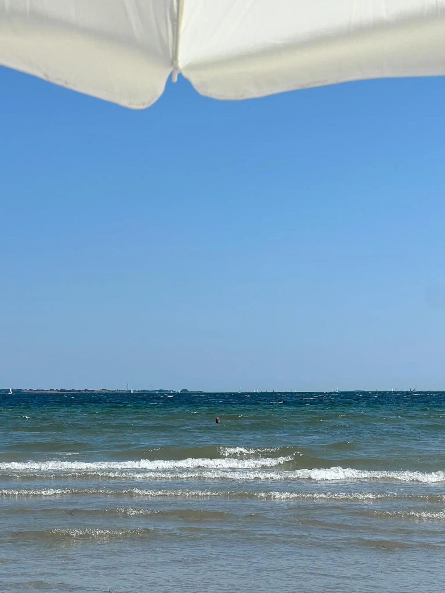 Beach in Ostsee-Strandhaus-Holnis