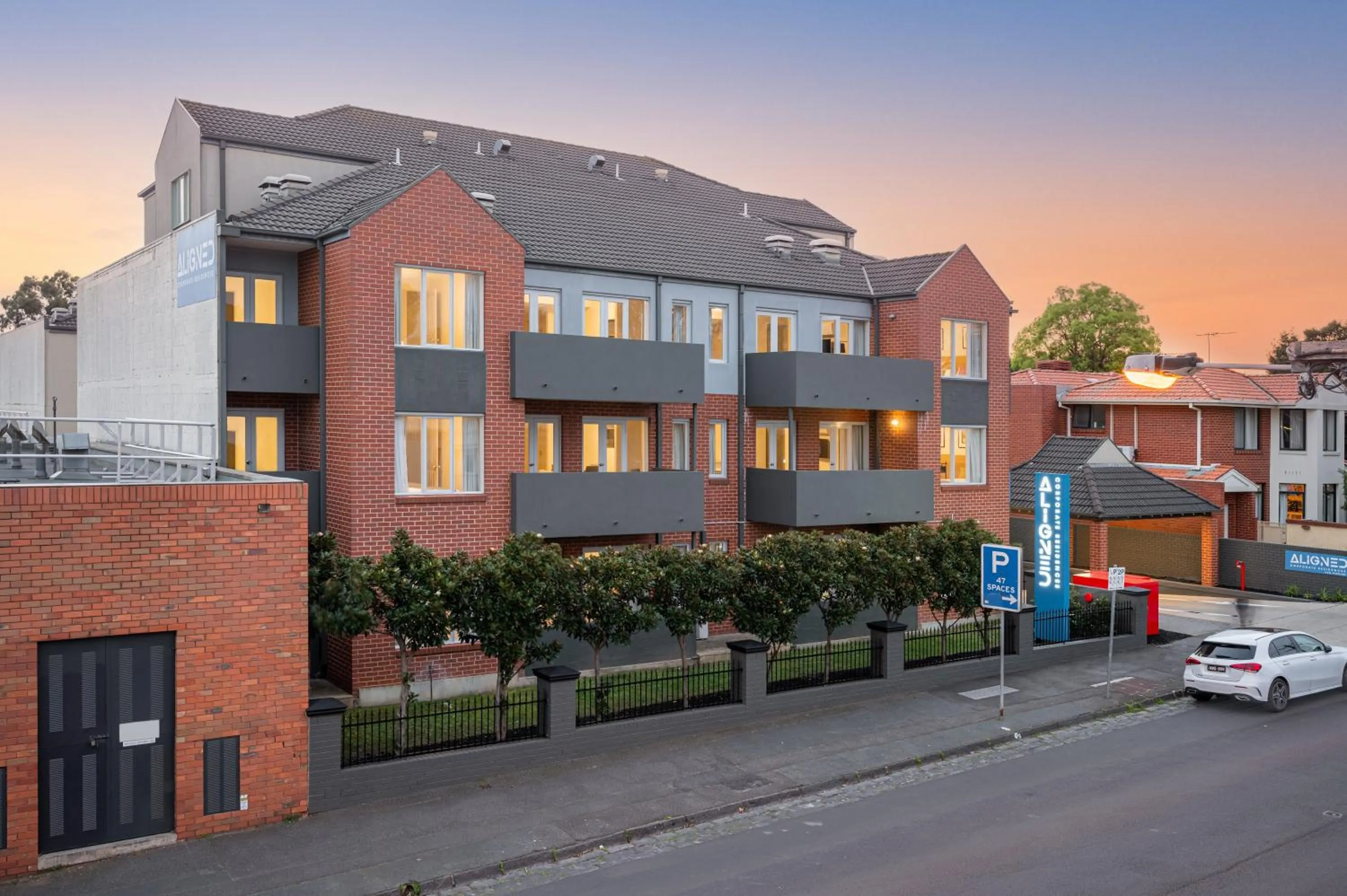 Property building in Aligned Corporate Residences Kew