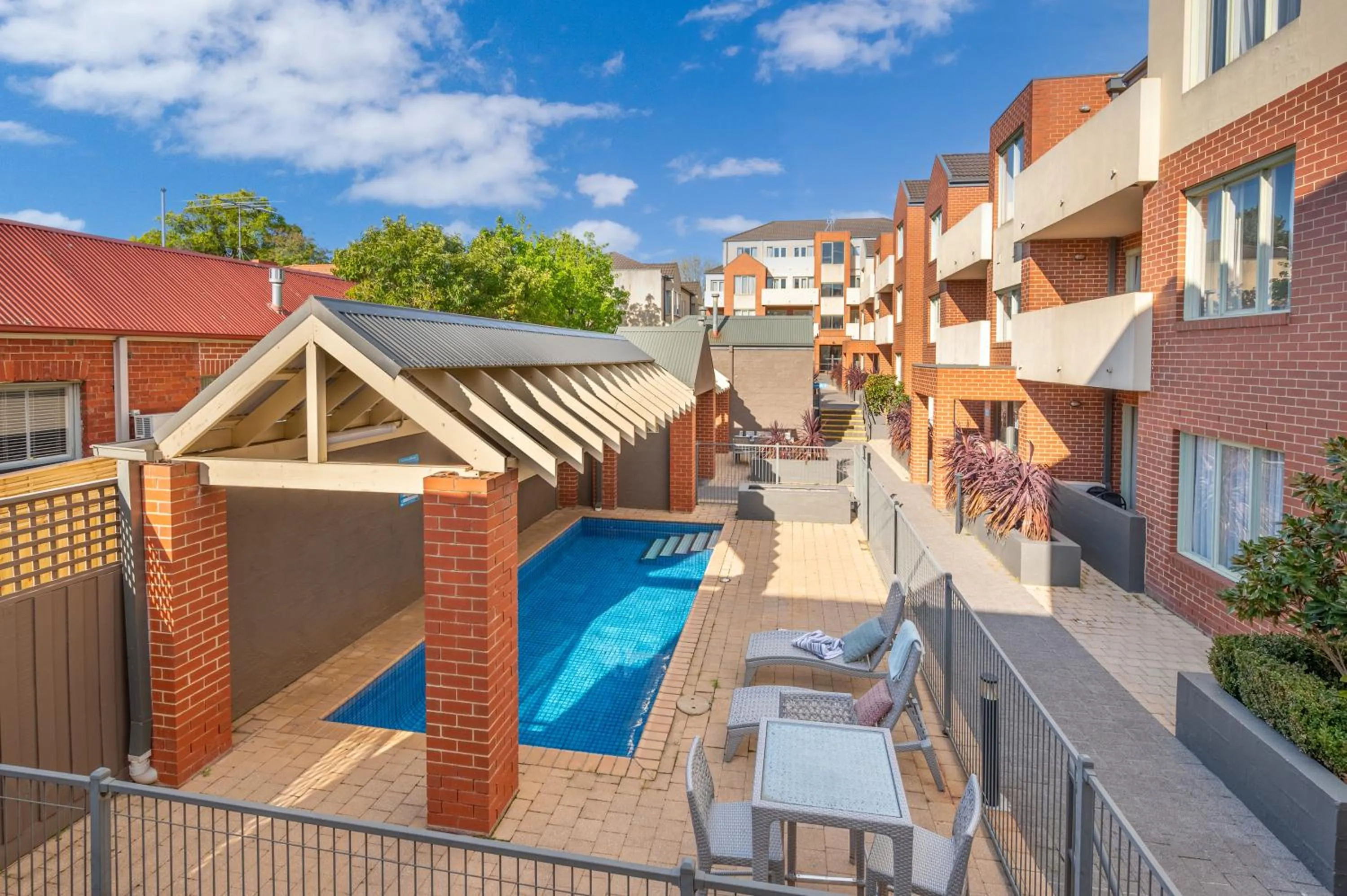 Swimming pool in Aligned Corporate Residences Kew