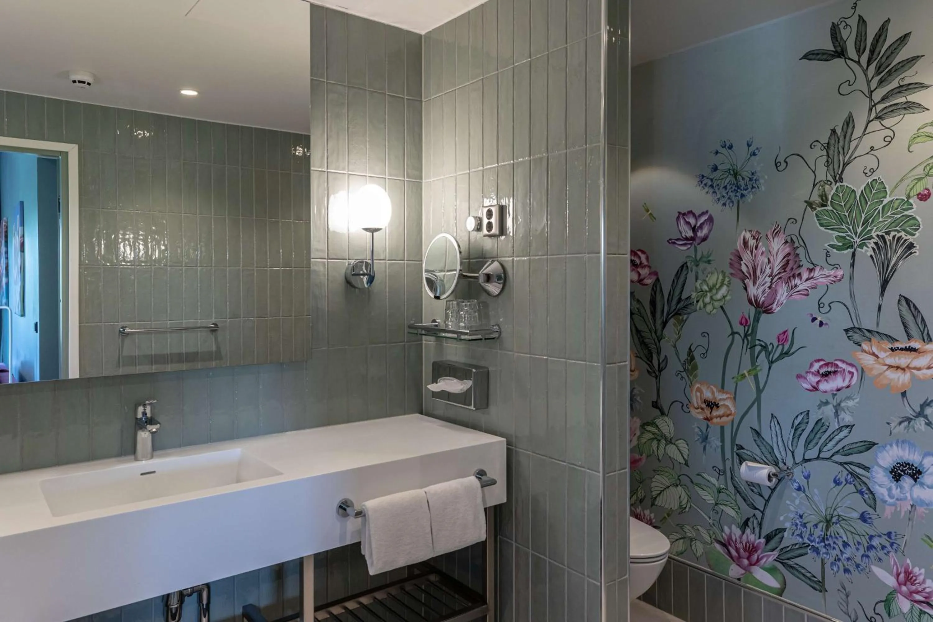 Bathroom in Scandic Eden Nokia