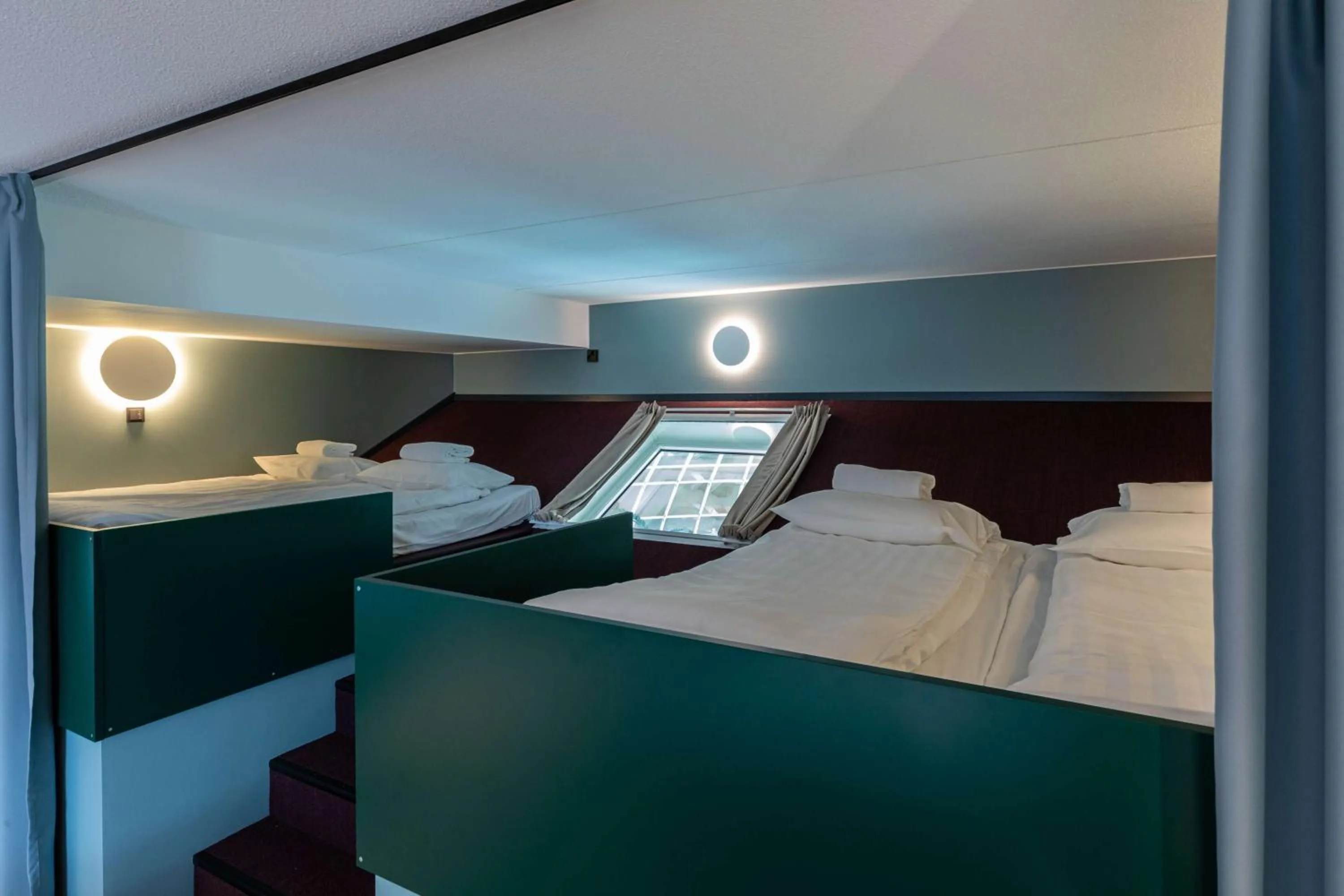 Photo of the whole room, Bed in Scandic Eden Nokia