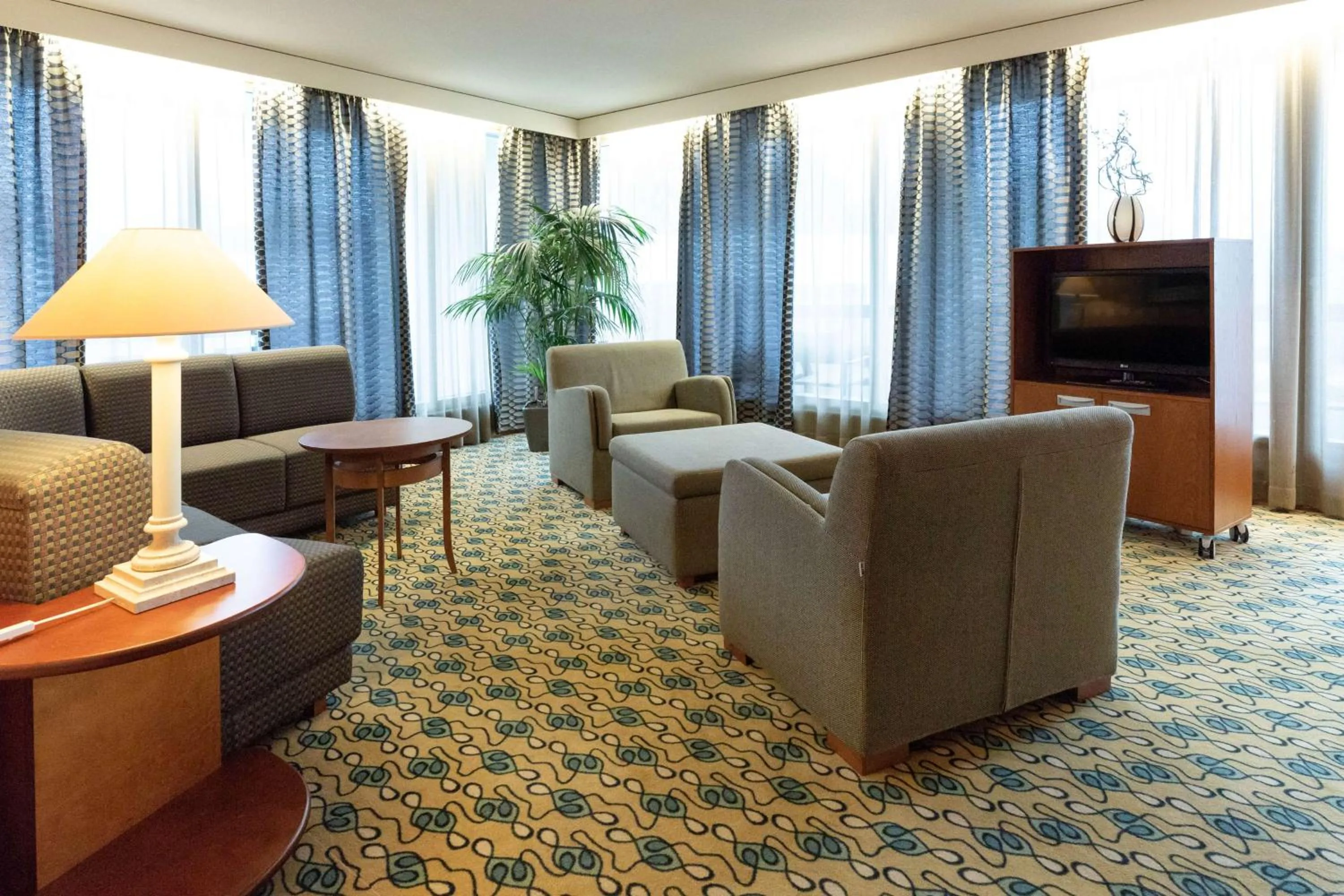 Bedroom in Scandic Aulanko