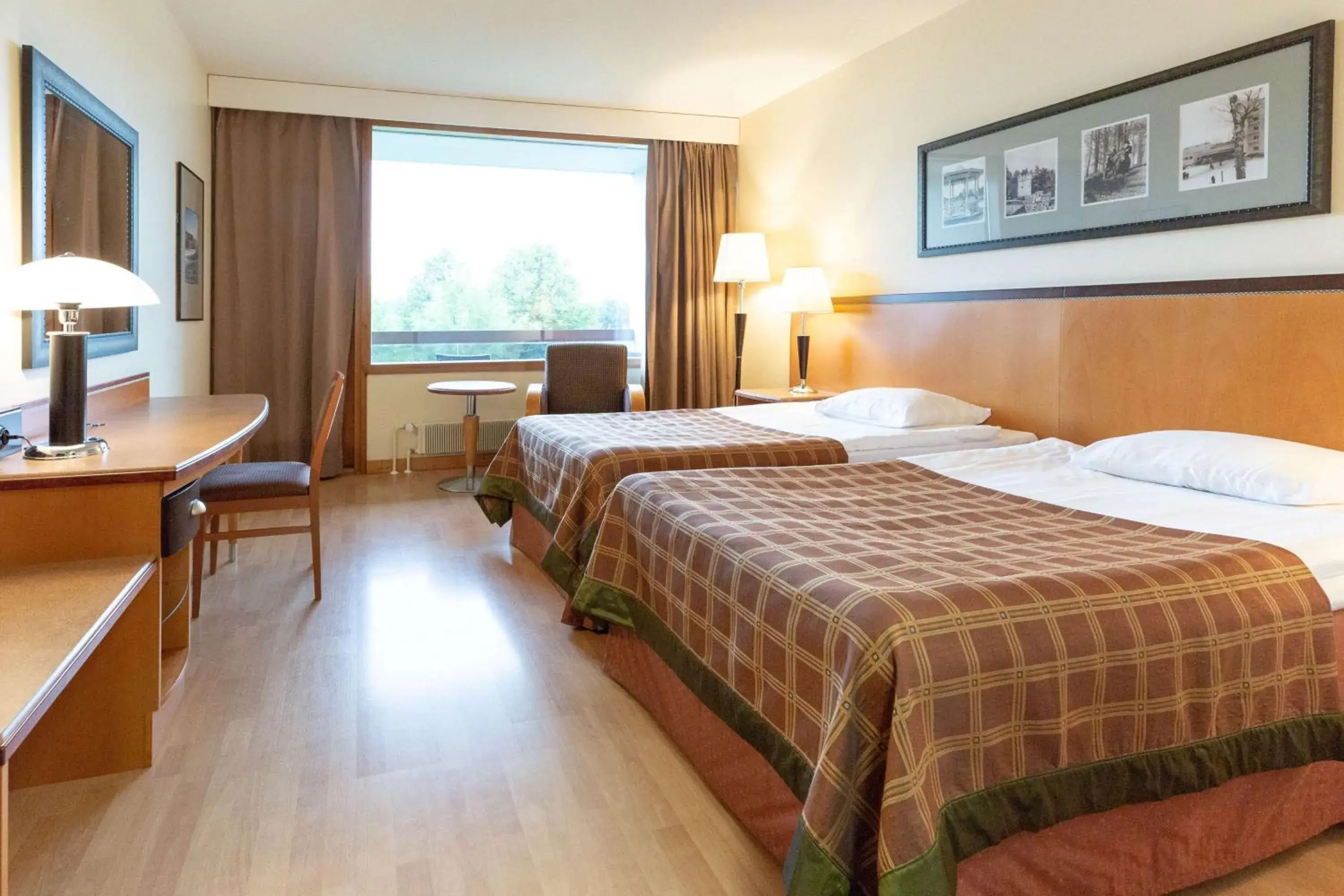 Standard Twin Balcony in Scandic Aulanko Standard Twin Balcony in Scandic Aulanko