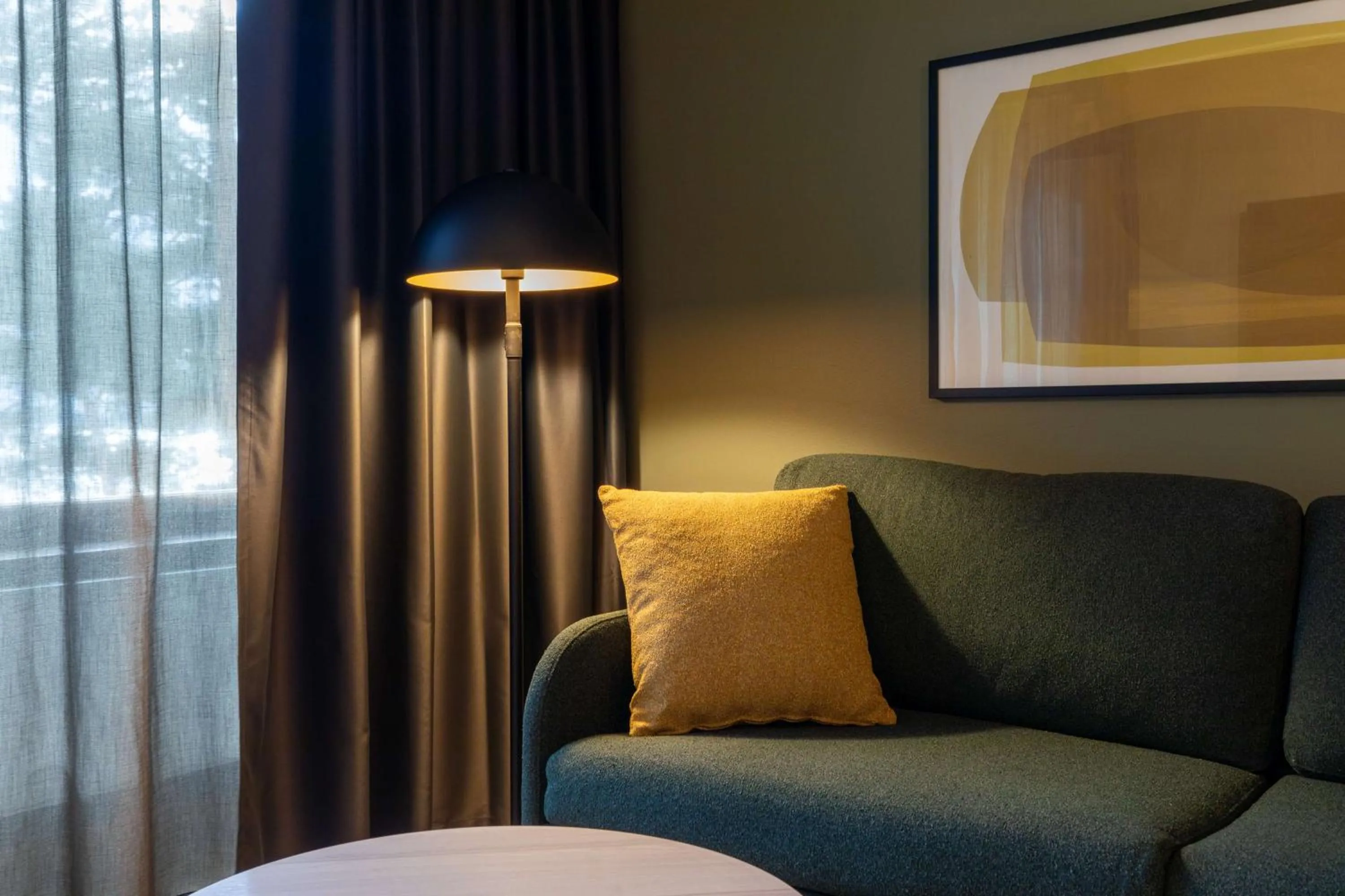 Bedroom in Scandic Waskia