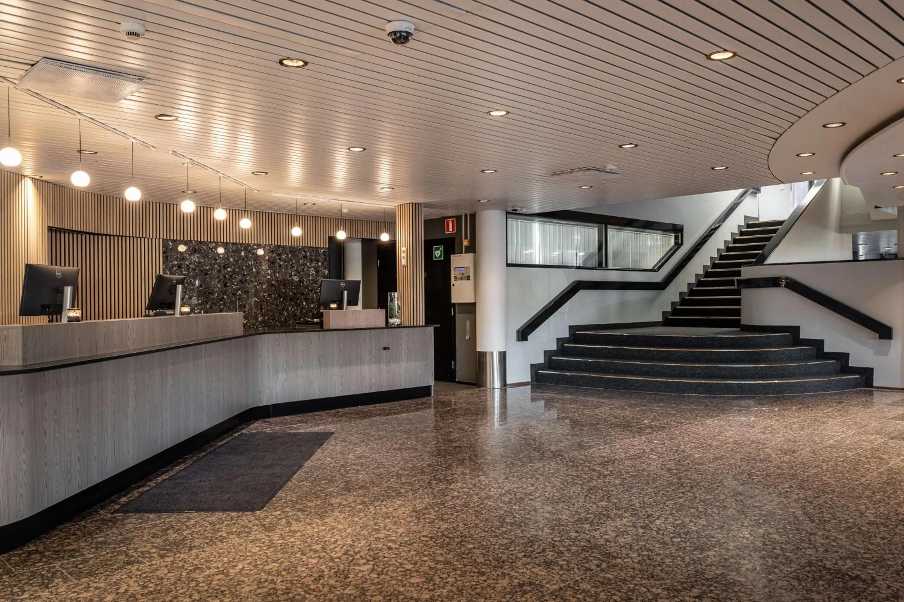 Lobby or reception in Scandic Waskia