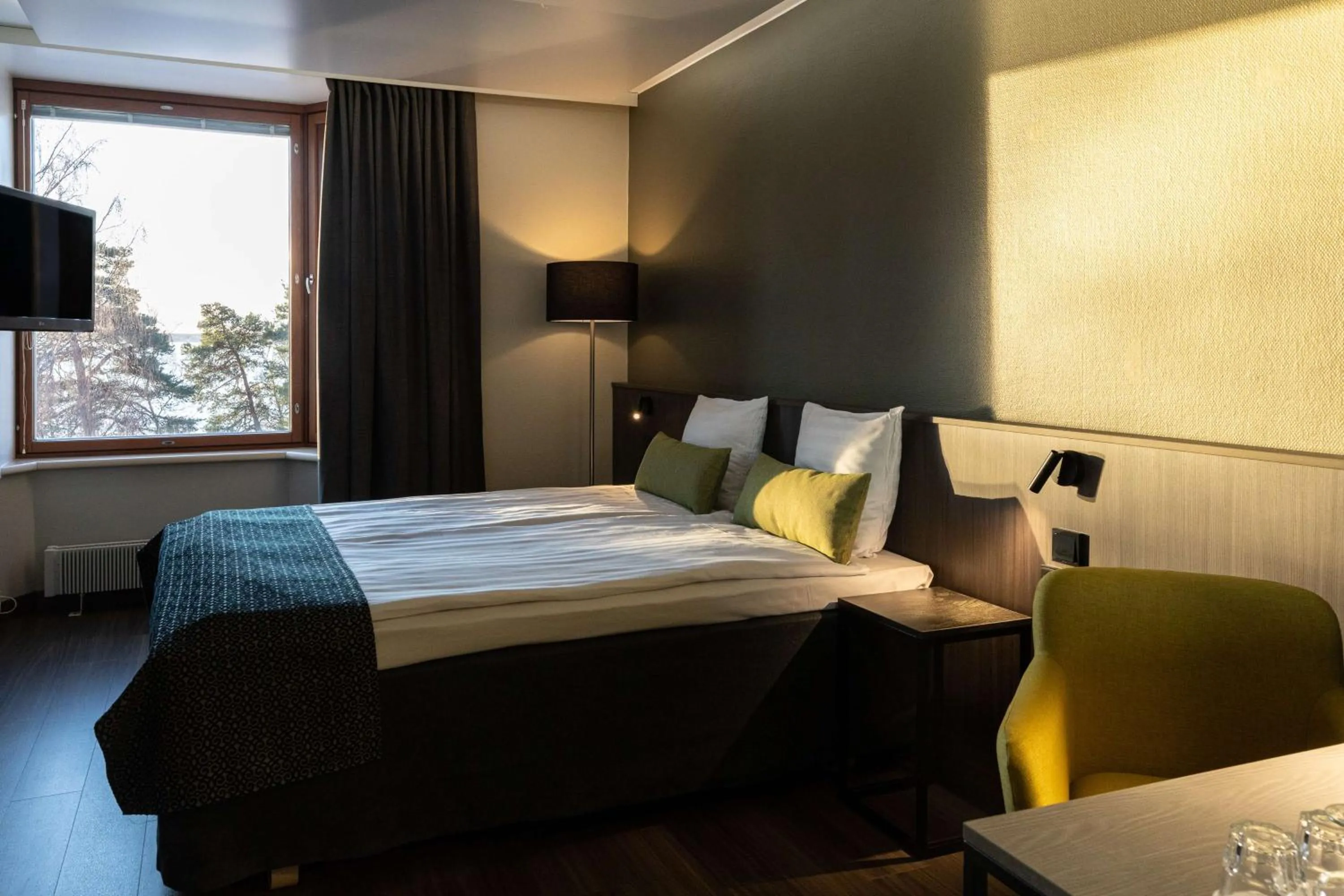 Bedroom, Bed in Scandic Waskia