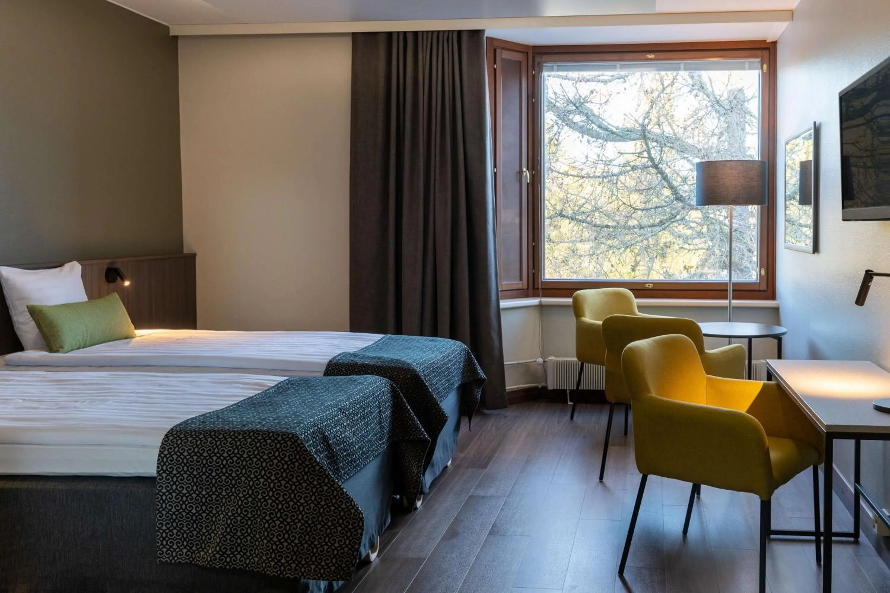 Bedroom, Bed in Scandic Waskia