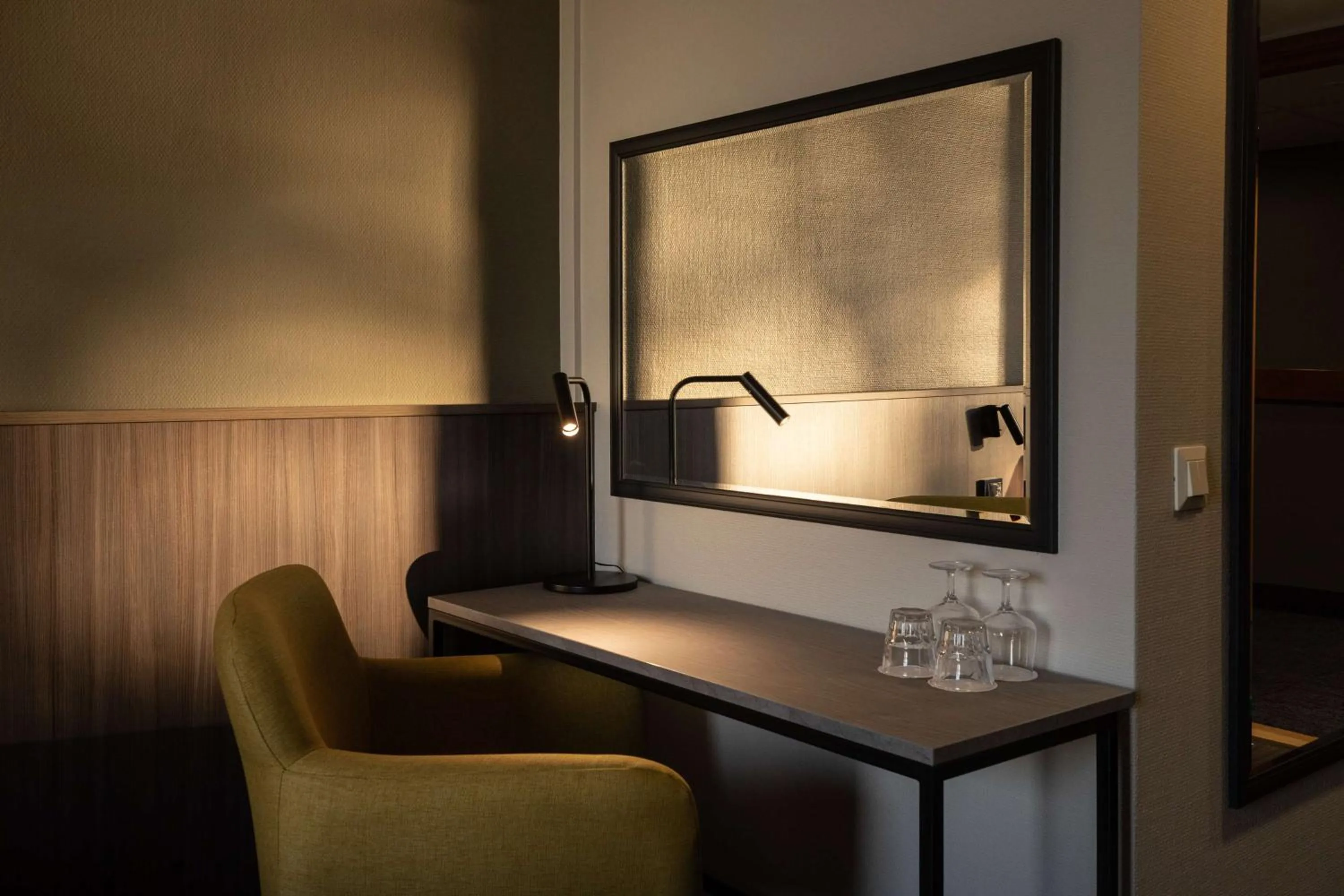 Bedroom in Scandic Waskia