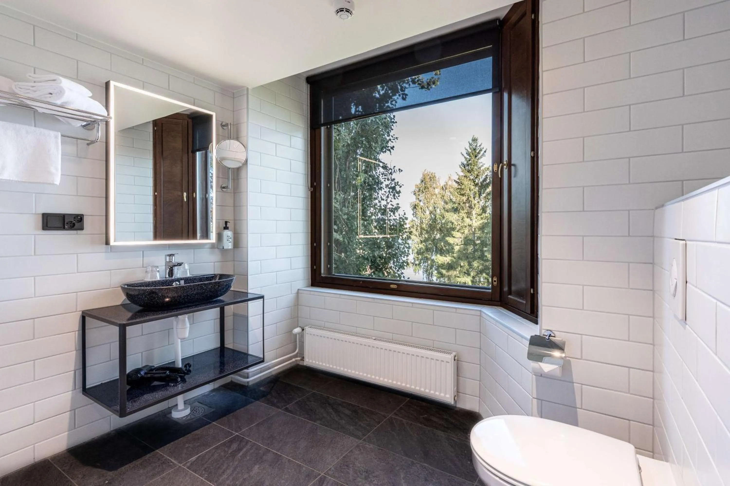 Bathroom in Scandic Waskia