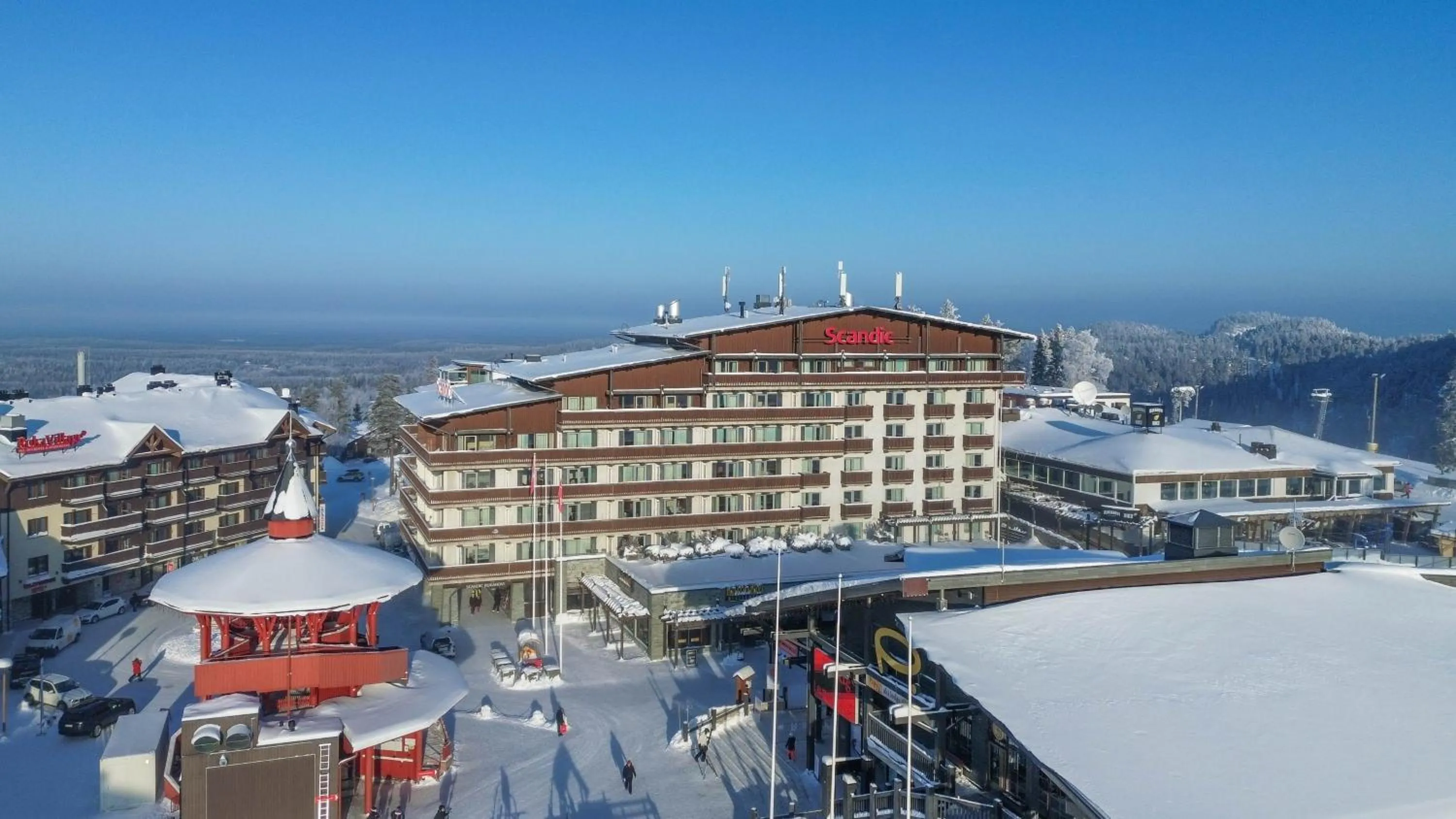 Property building in Scandic Rukahovi