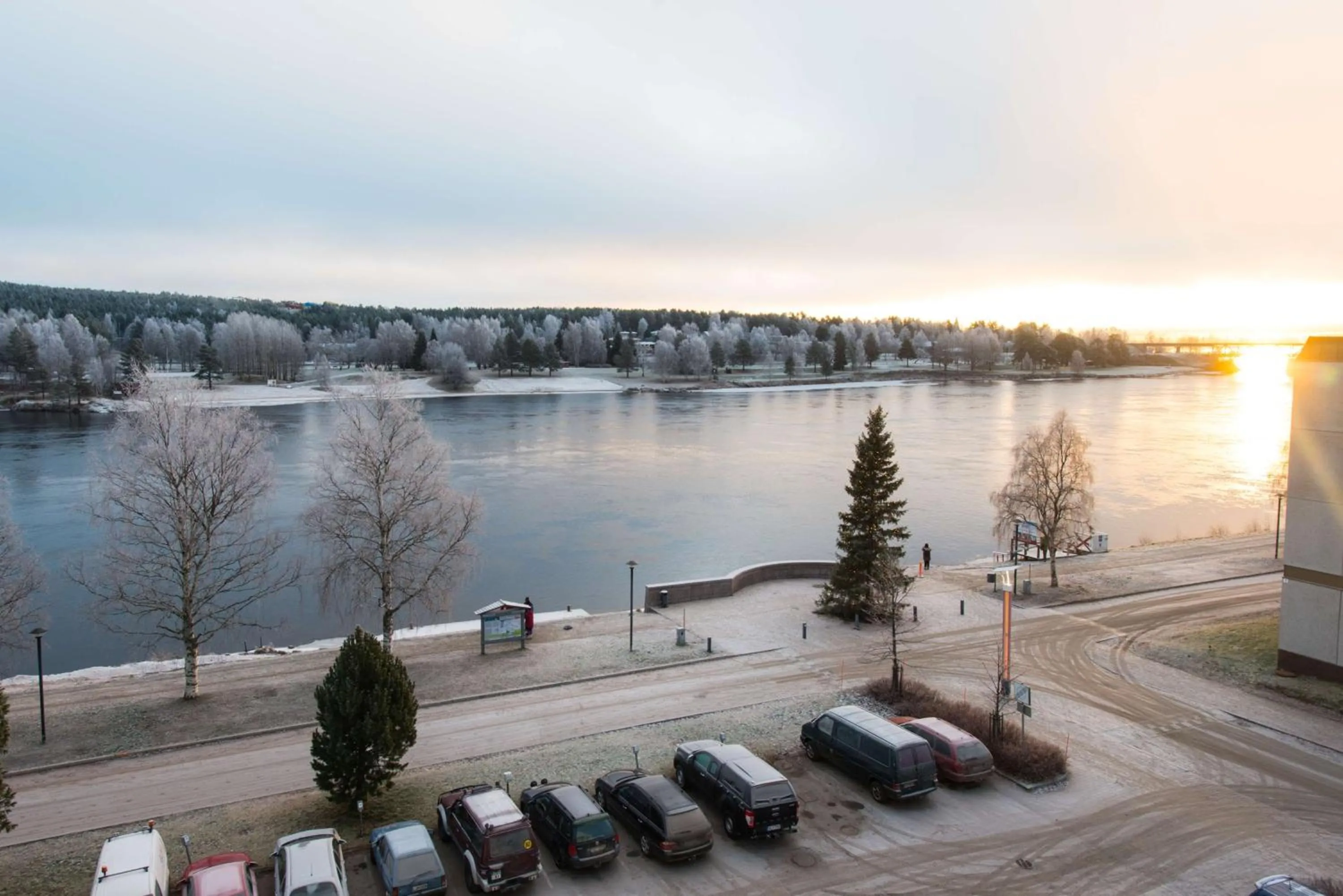 Bedroom in Scandic Pohjanhovi