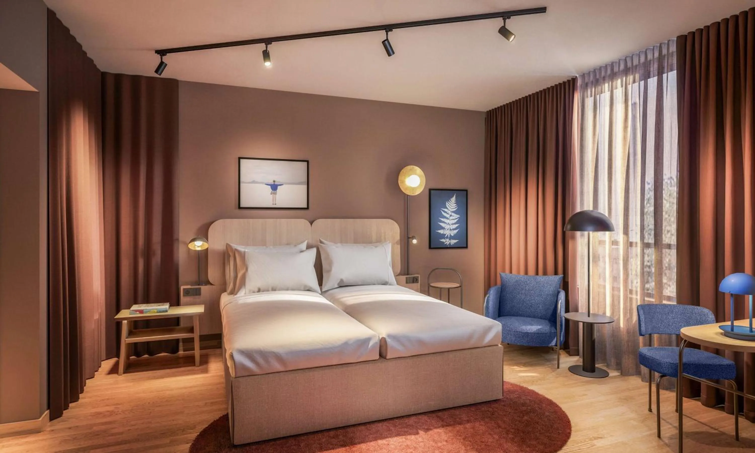 Bedroom, Bed in Scandic Pohjanhovi