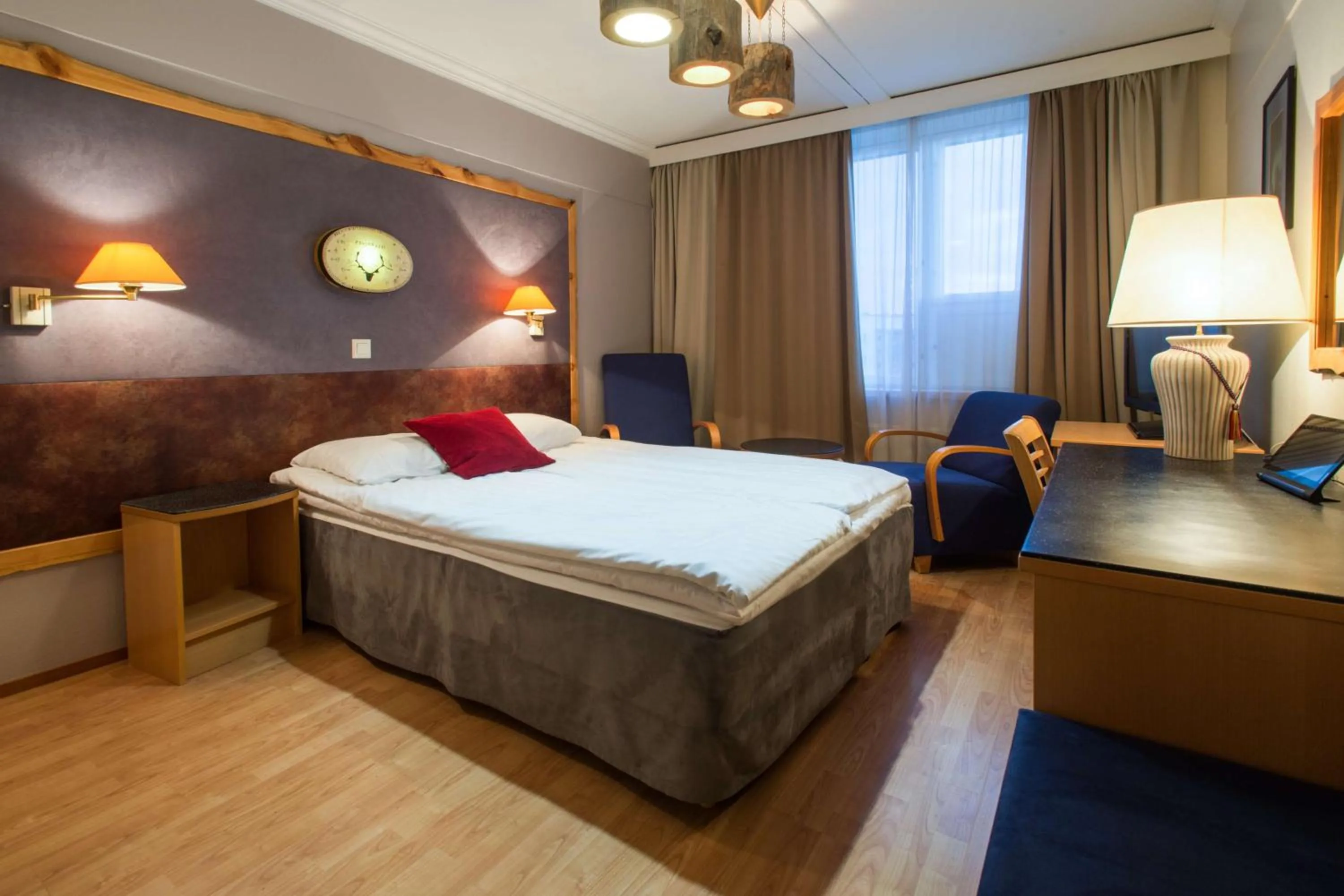 Bedroom, Bed in Scandic Pohjanhovi