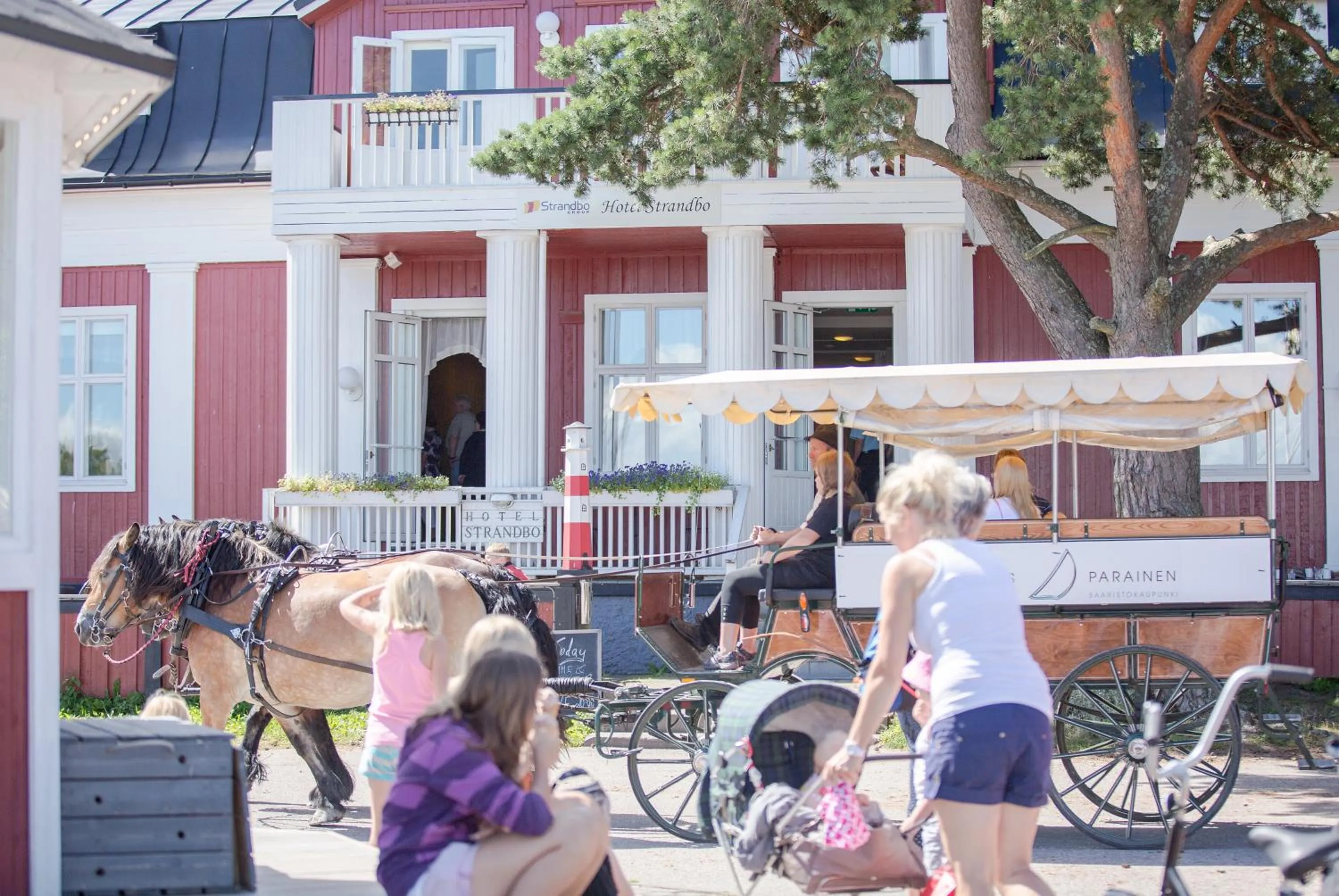 People in Hotel Strandbo