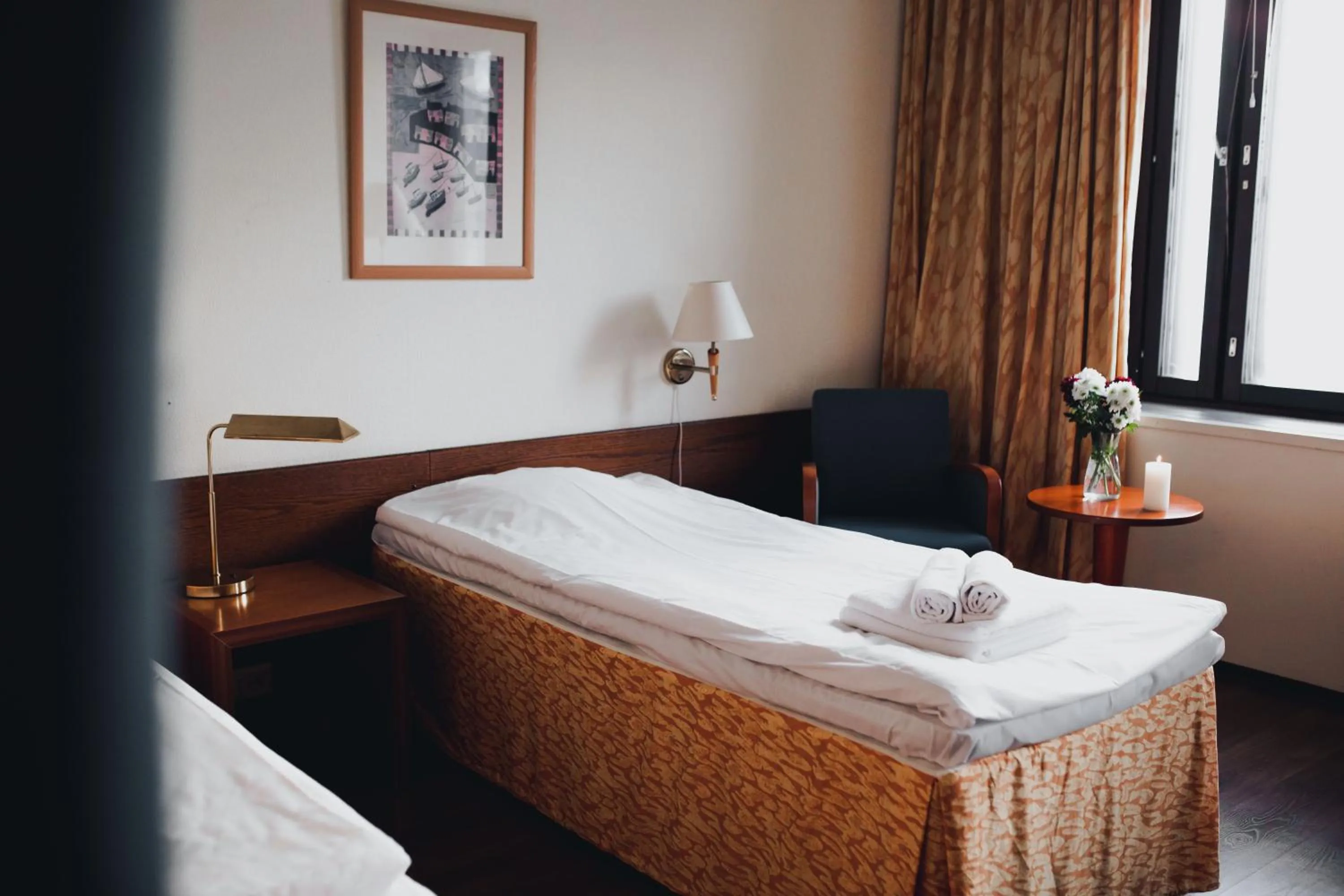 Bed in Hotel Tunneli