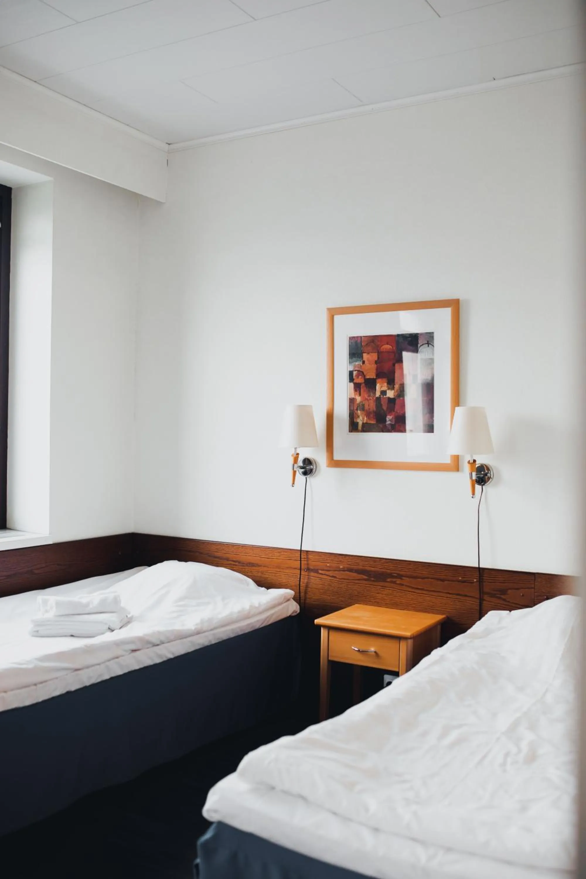 Bed in Hotel Tunneli