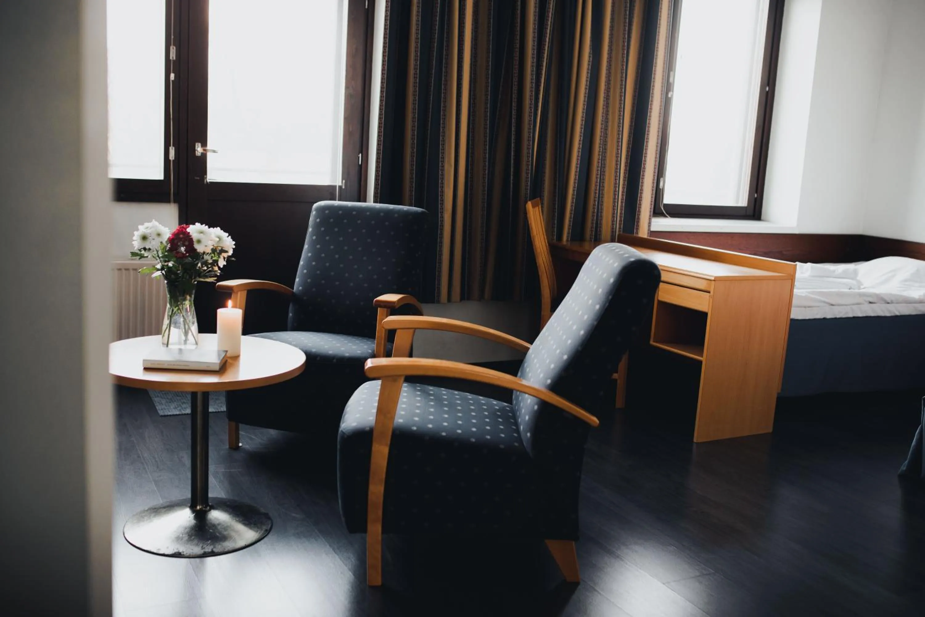 Bed in Hotel Tunneli