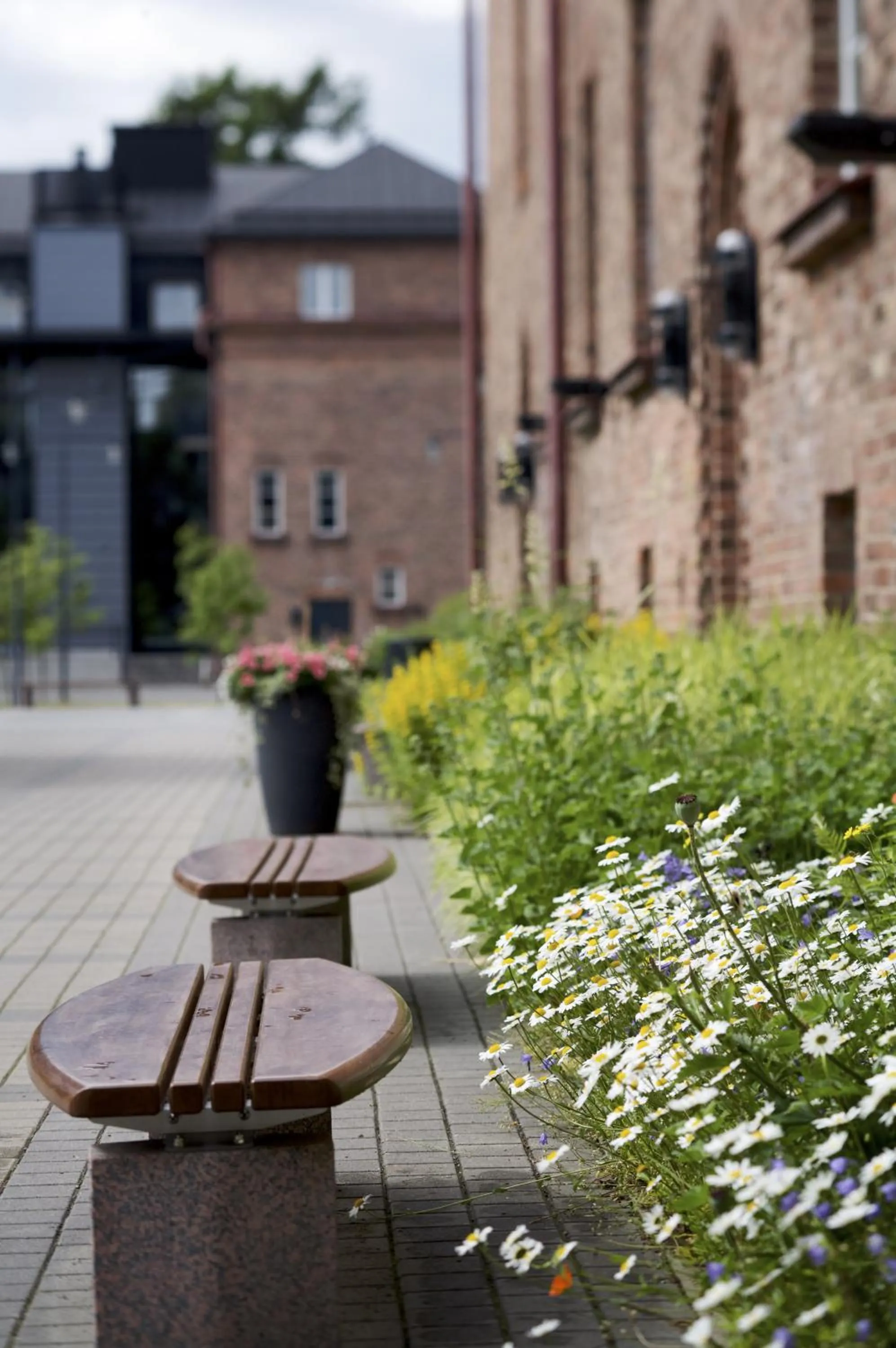 Facade/entrance in Hotel Lasaretti