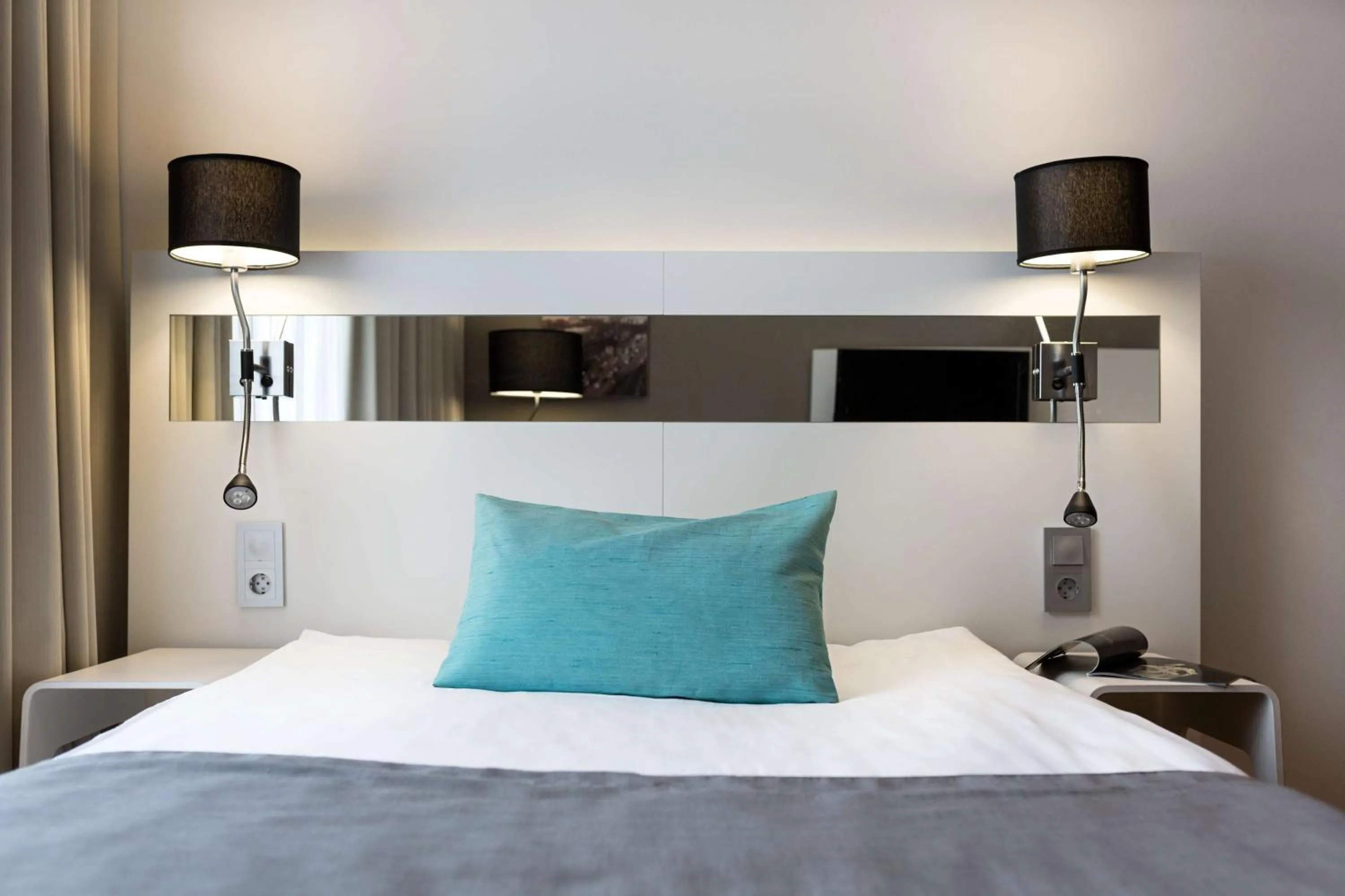 Bedroom, Bed in Scandic Julia