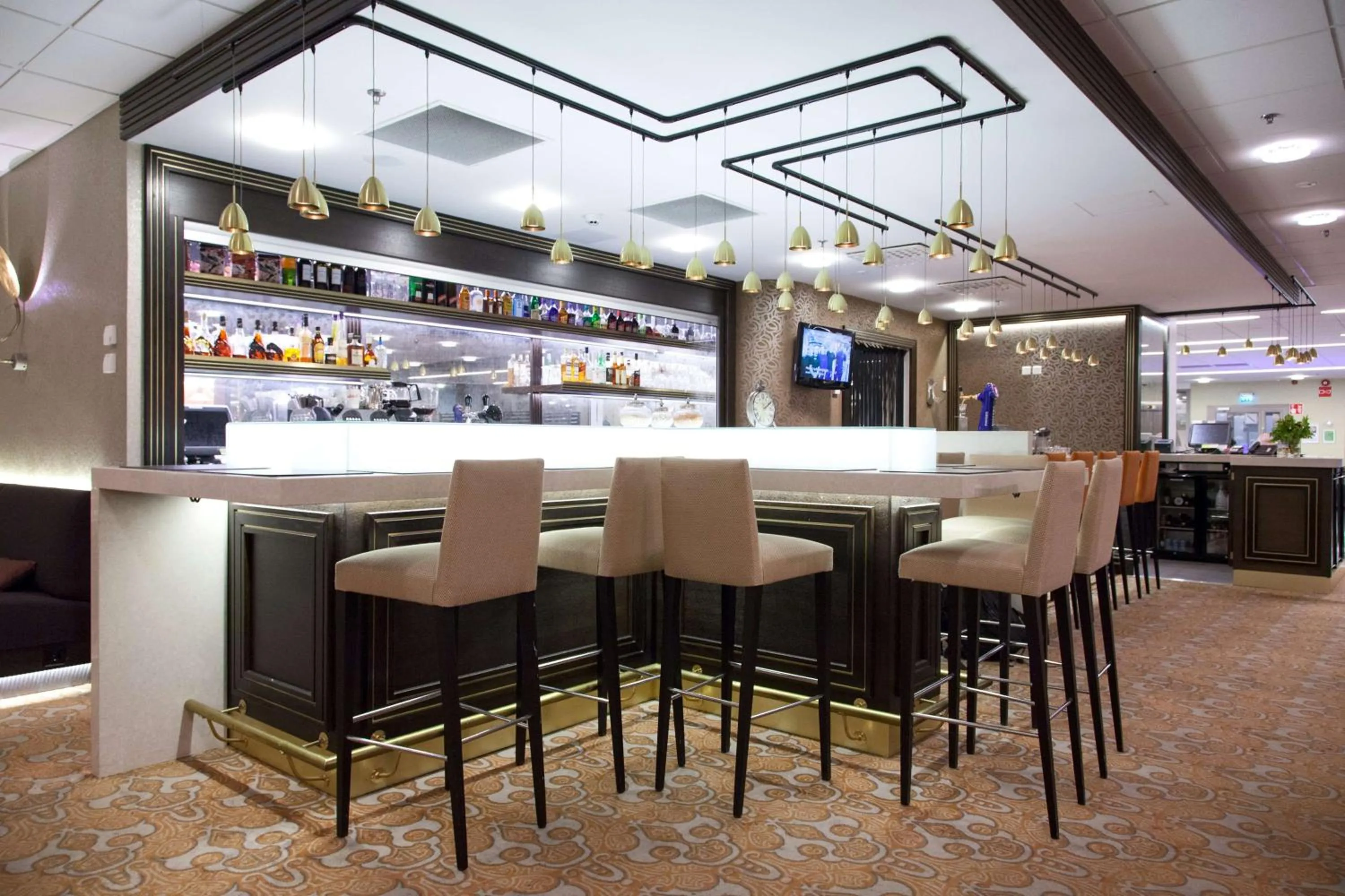 Lounge or bar in Scandic Julia