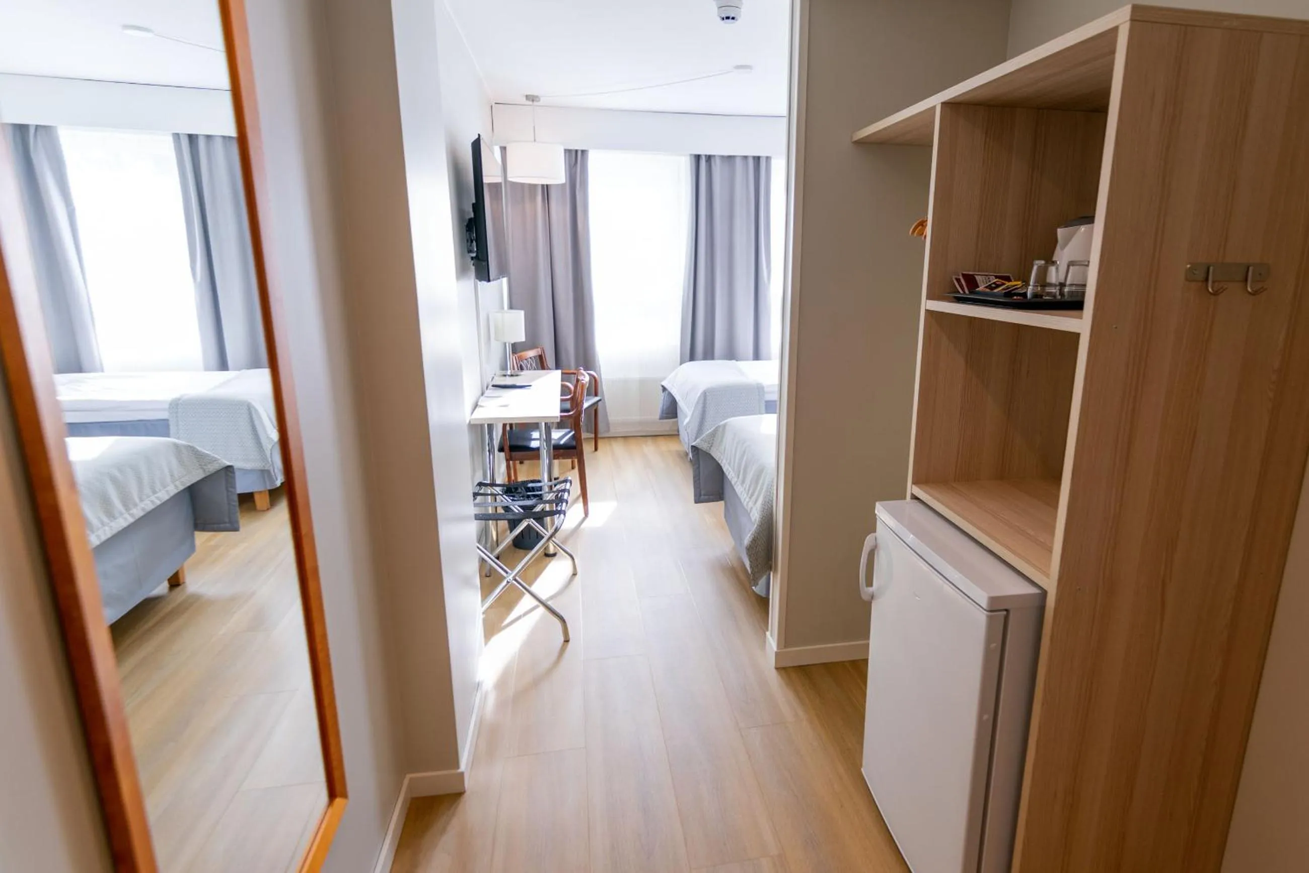 Photo of the whole room, Bed in Hotel Hirvi