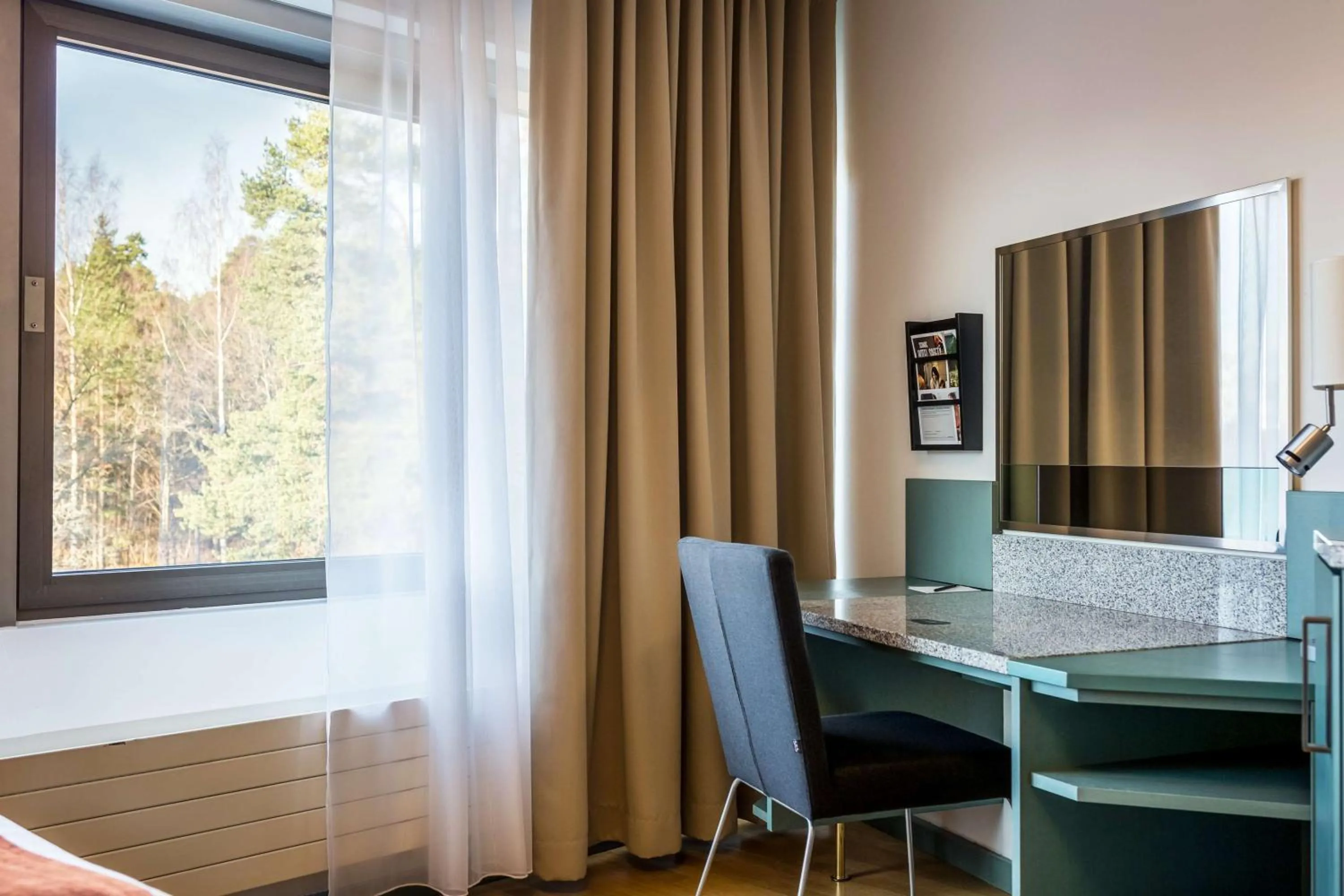 Bedroom in Scandic Rosendahl