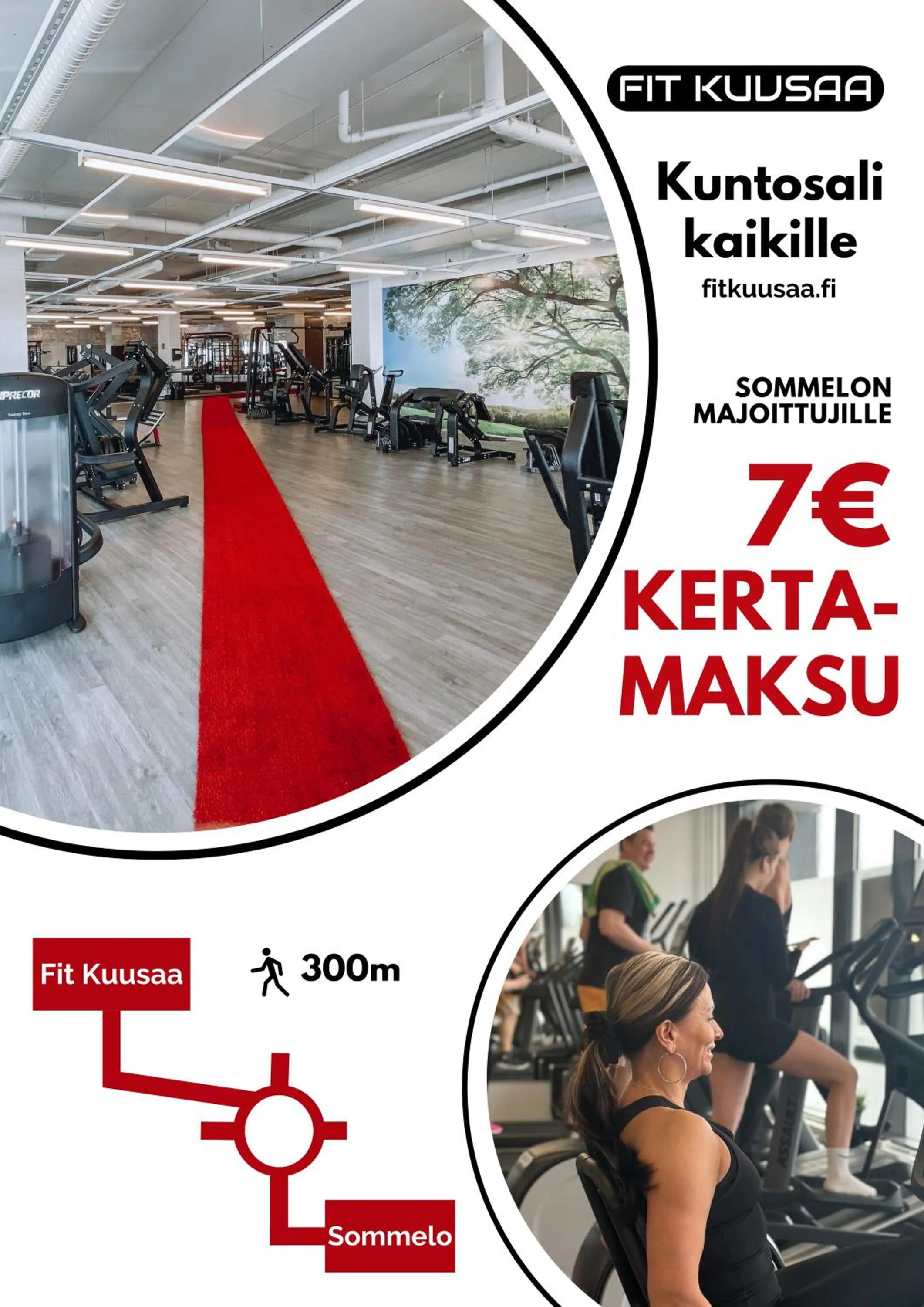 Fitness centre/facilities in Hotel Sommelo