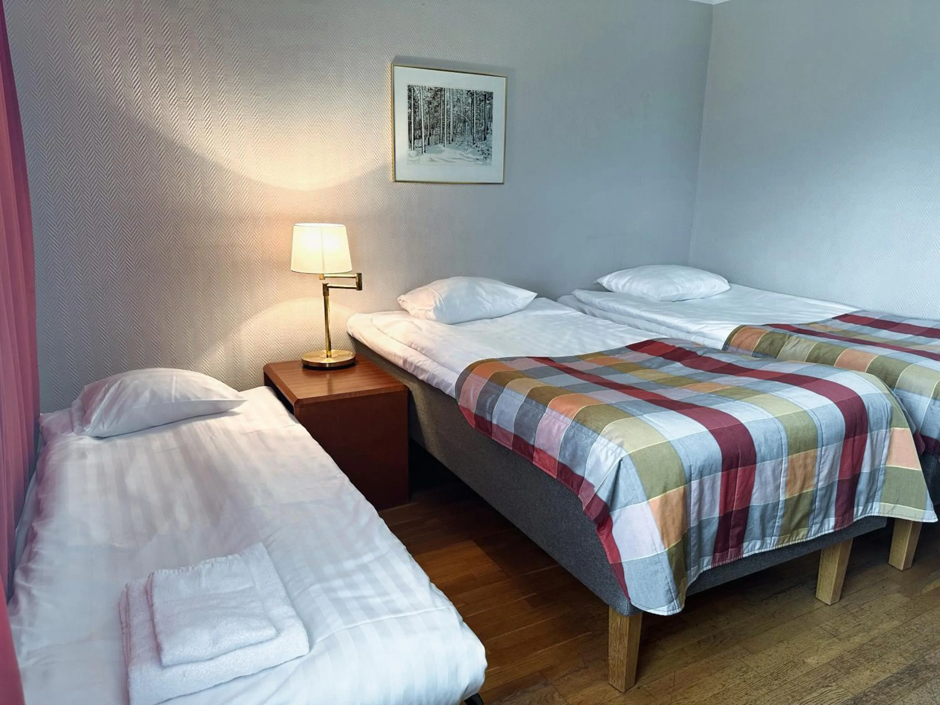 Bed in Hotel Sommelo