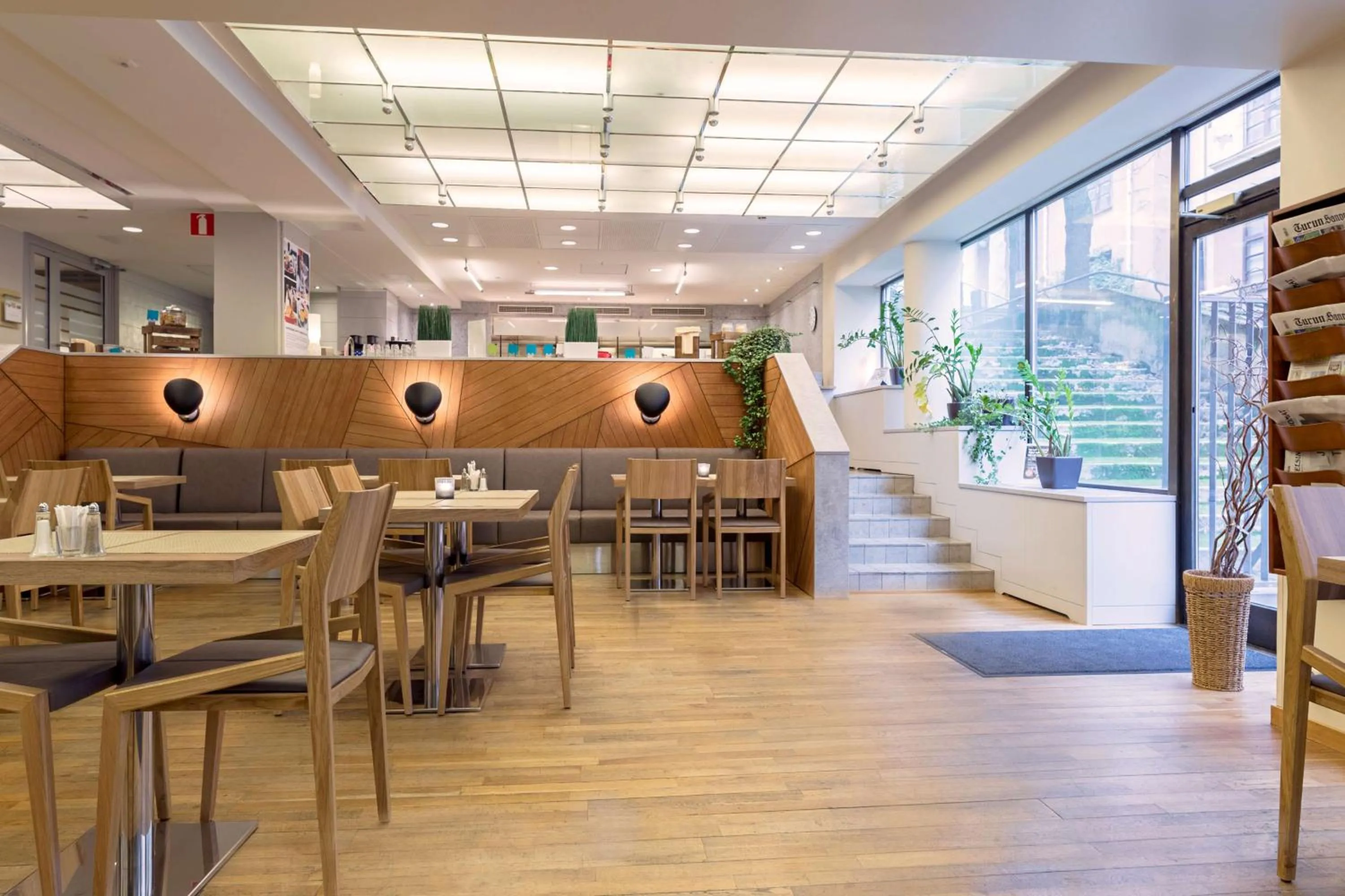 Restaurant/places to eat in Scandic Plaza Turku