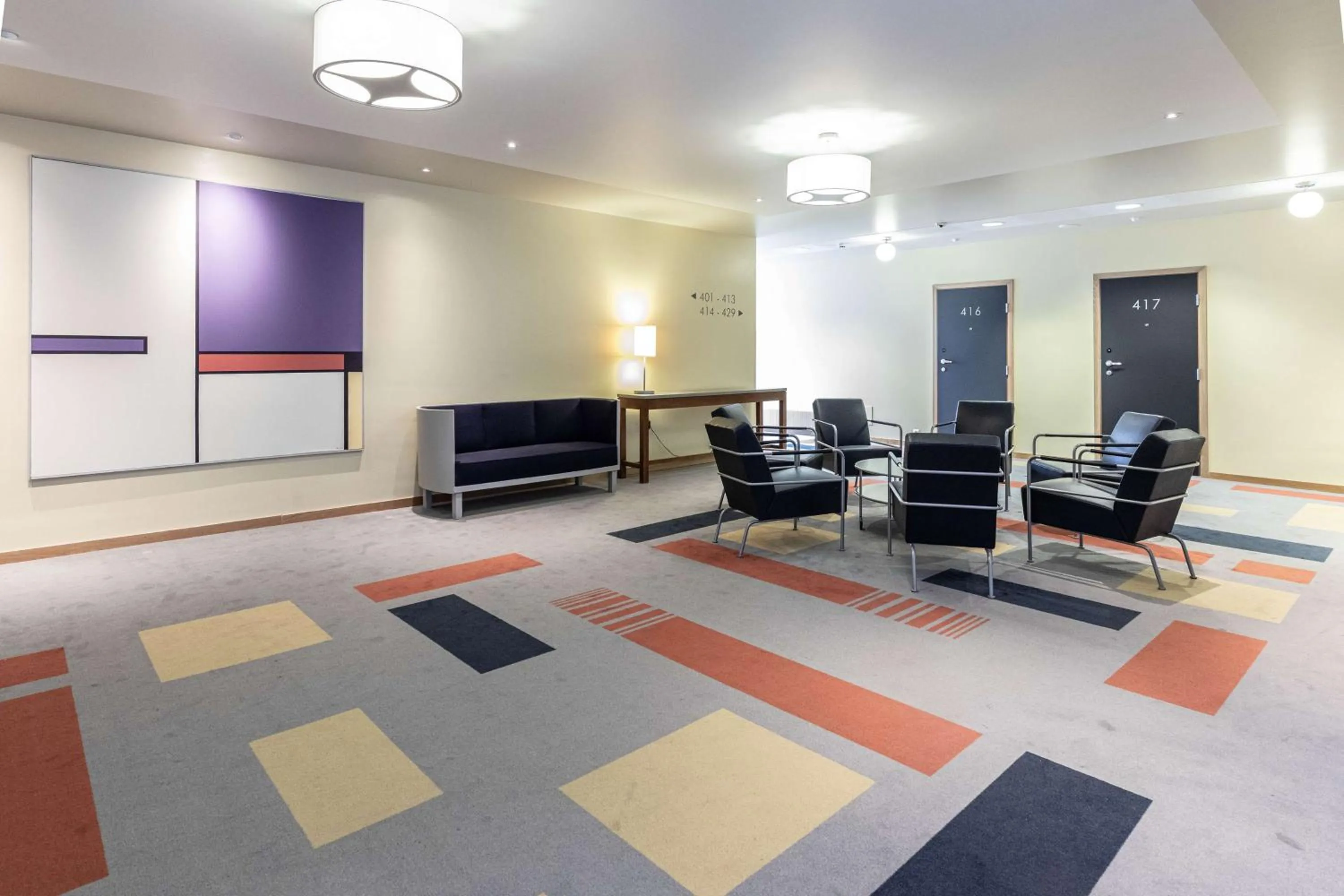 Lobby or reception in Scandic Plaza Turku