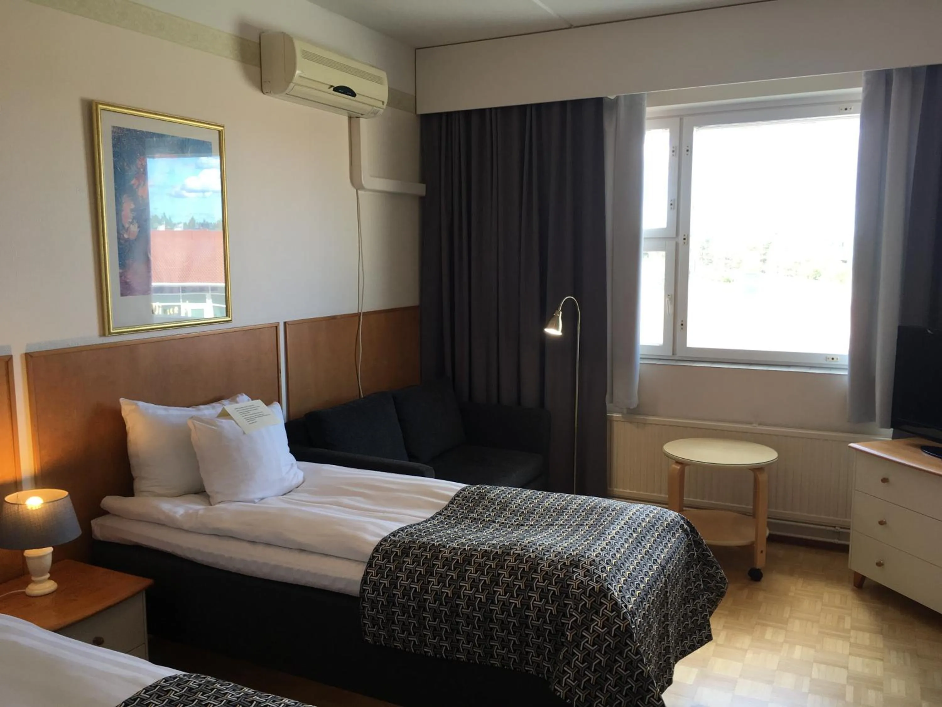 Bed in Finlandia Hotel Fooninki