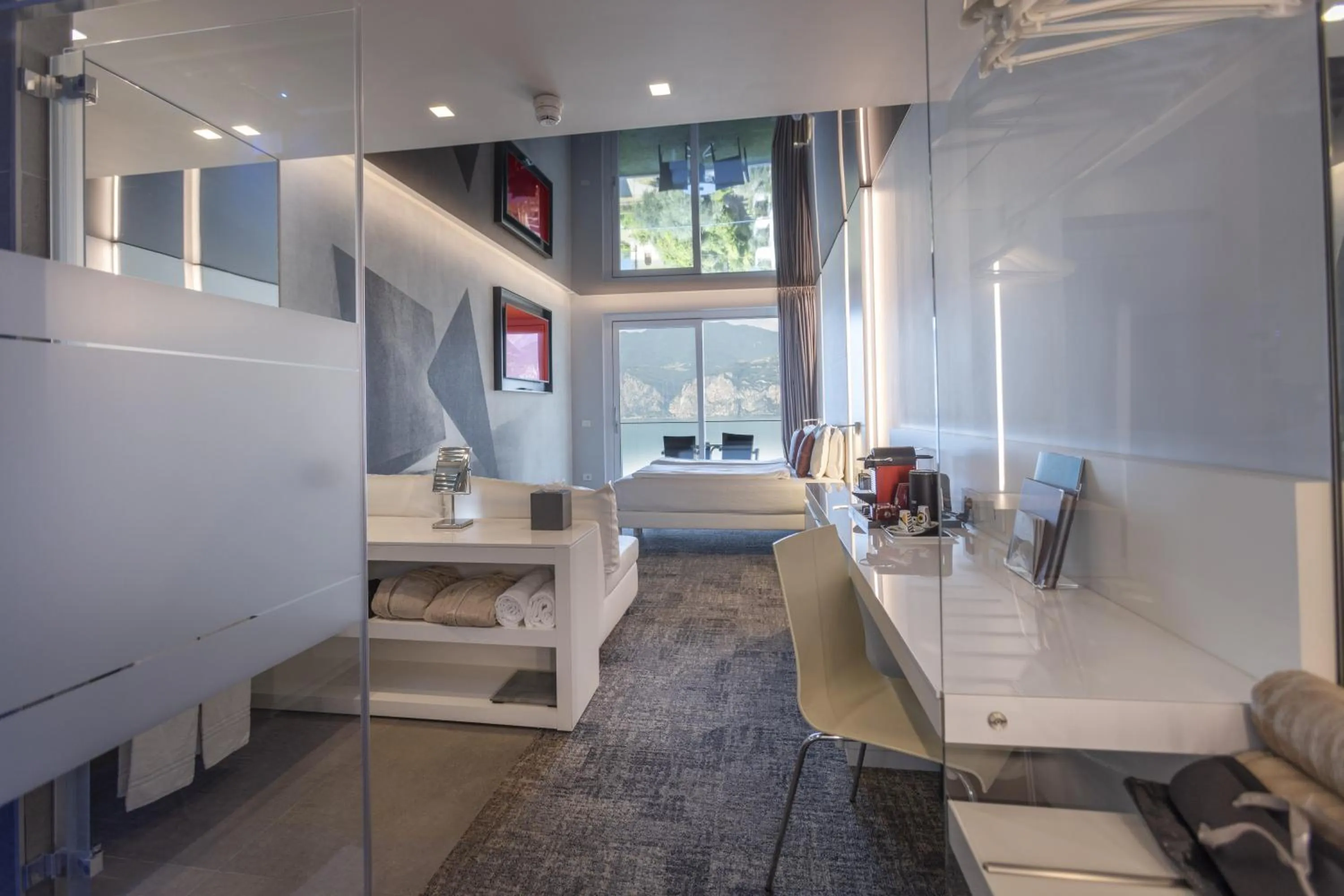 Bed in Wellness Hotel Casa Barca (Adult Only)