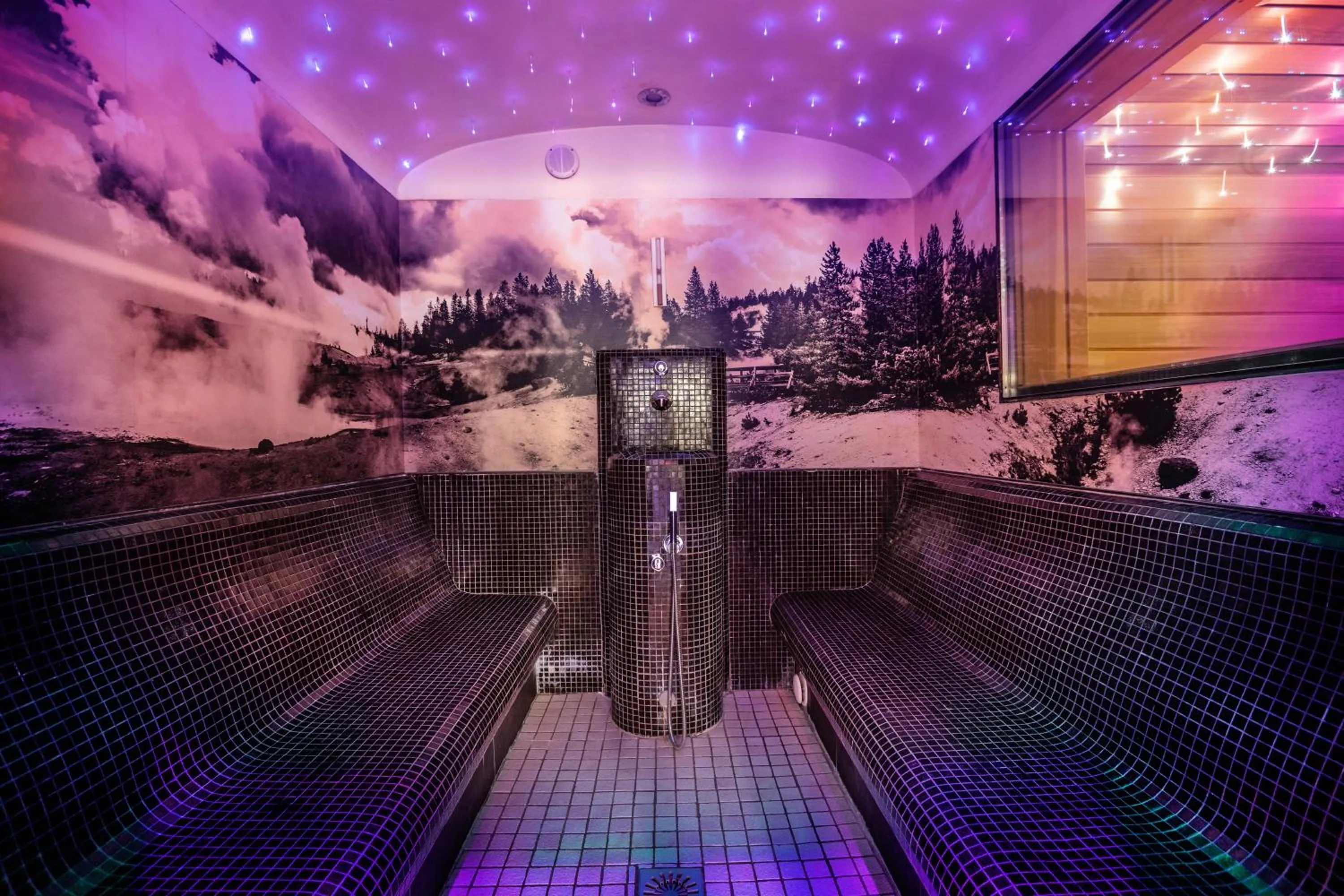 Steam room in Wellness Hotel Casa Barca (Adult Only)