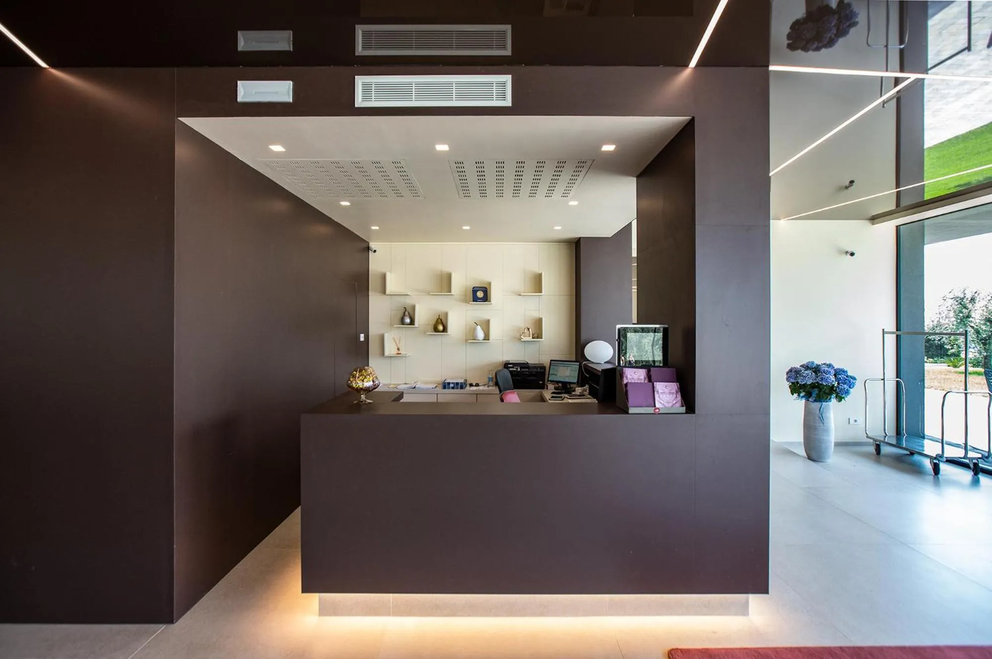 Lobby or reception in Wellness Hotel Casa Barca (Adult Only)