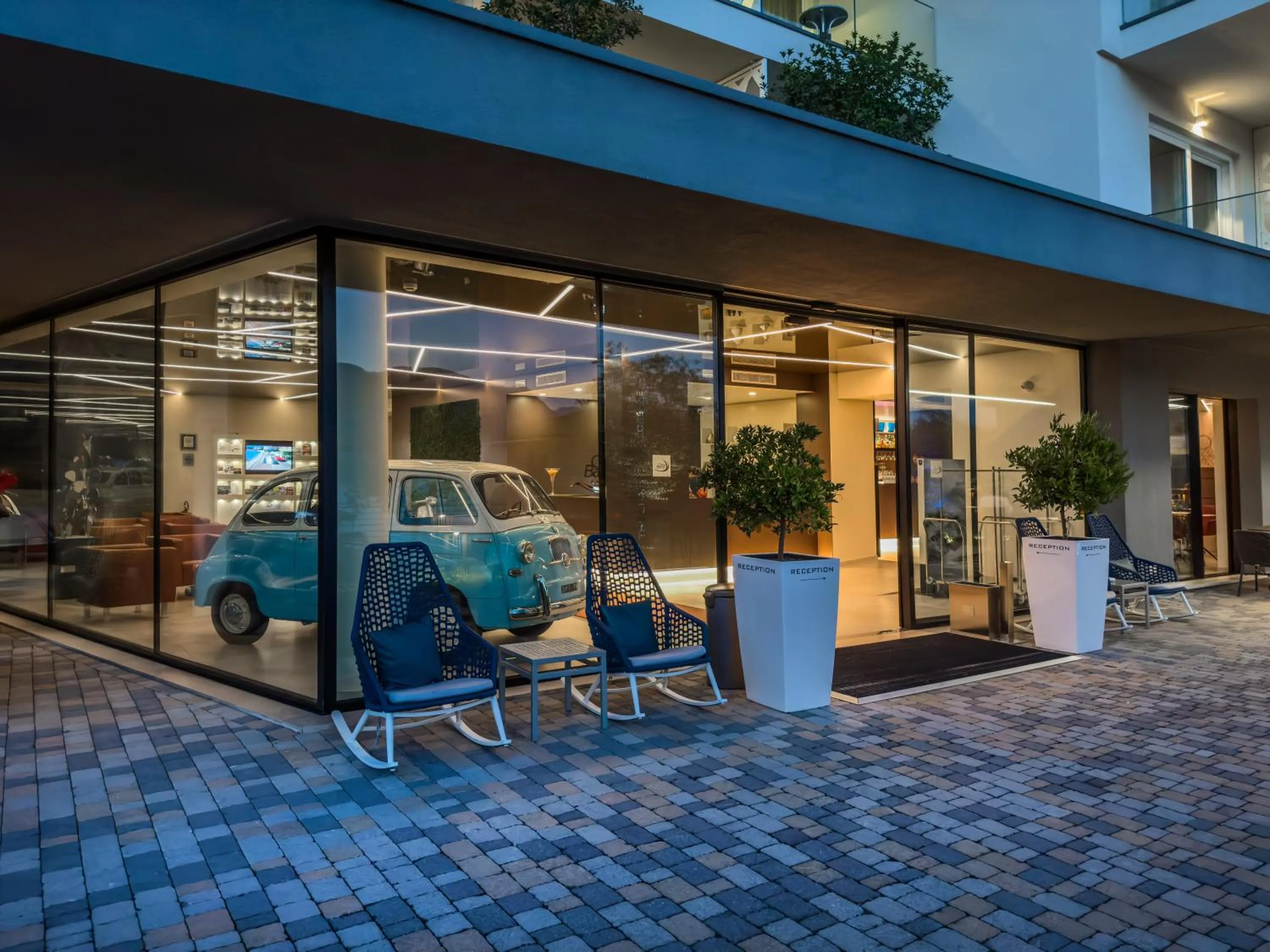 Lobby or reception in Wellness Hotel Casa Barca (Adult Only)