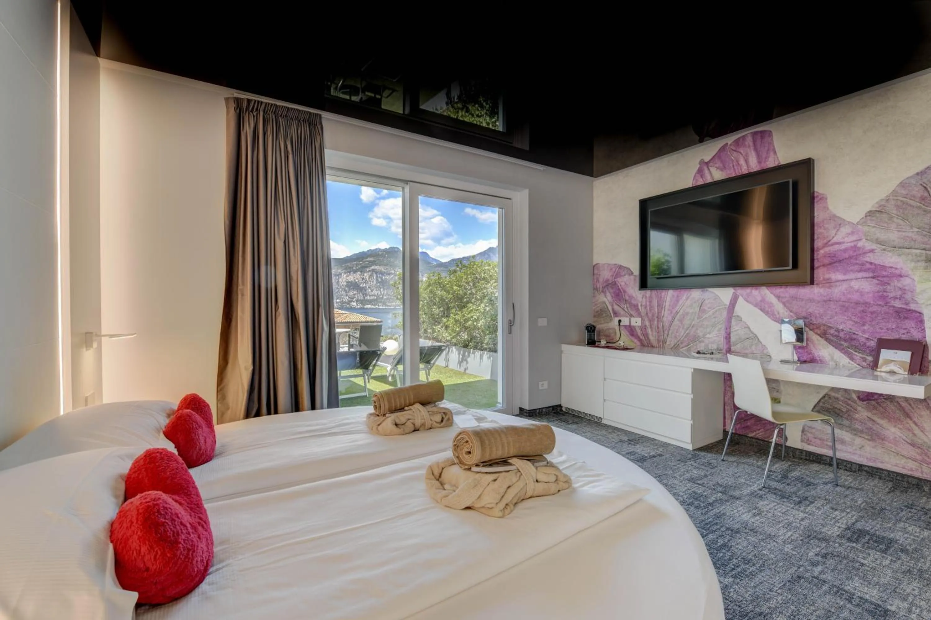 Bed in Wellness Hotel Casa Barca (Adult Only)