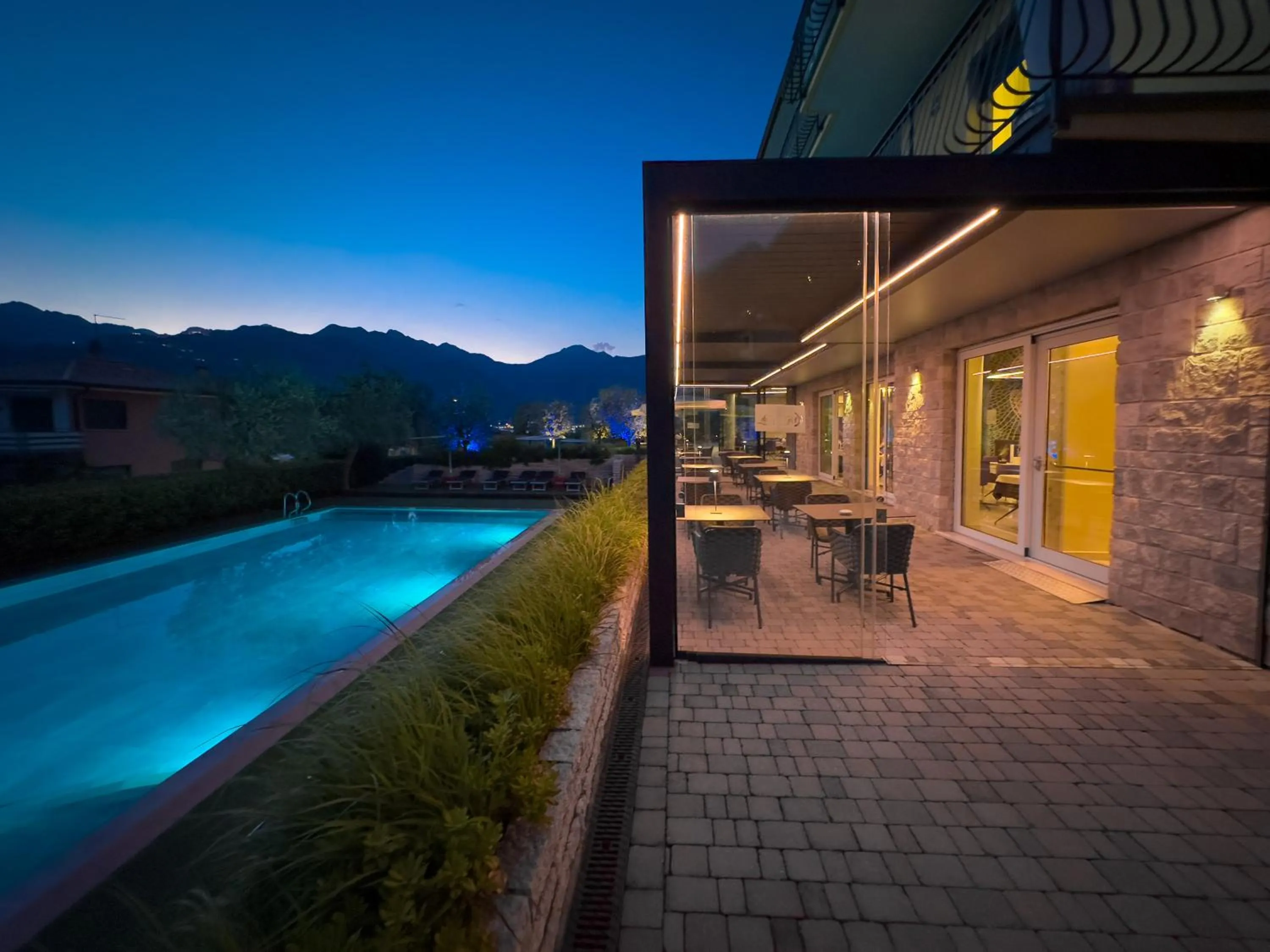 Patio in Wellness Hotel Casa Barca (Adult Only)