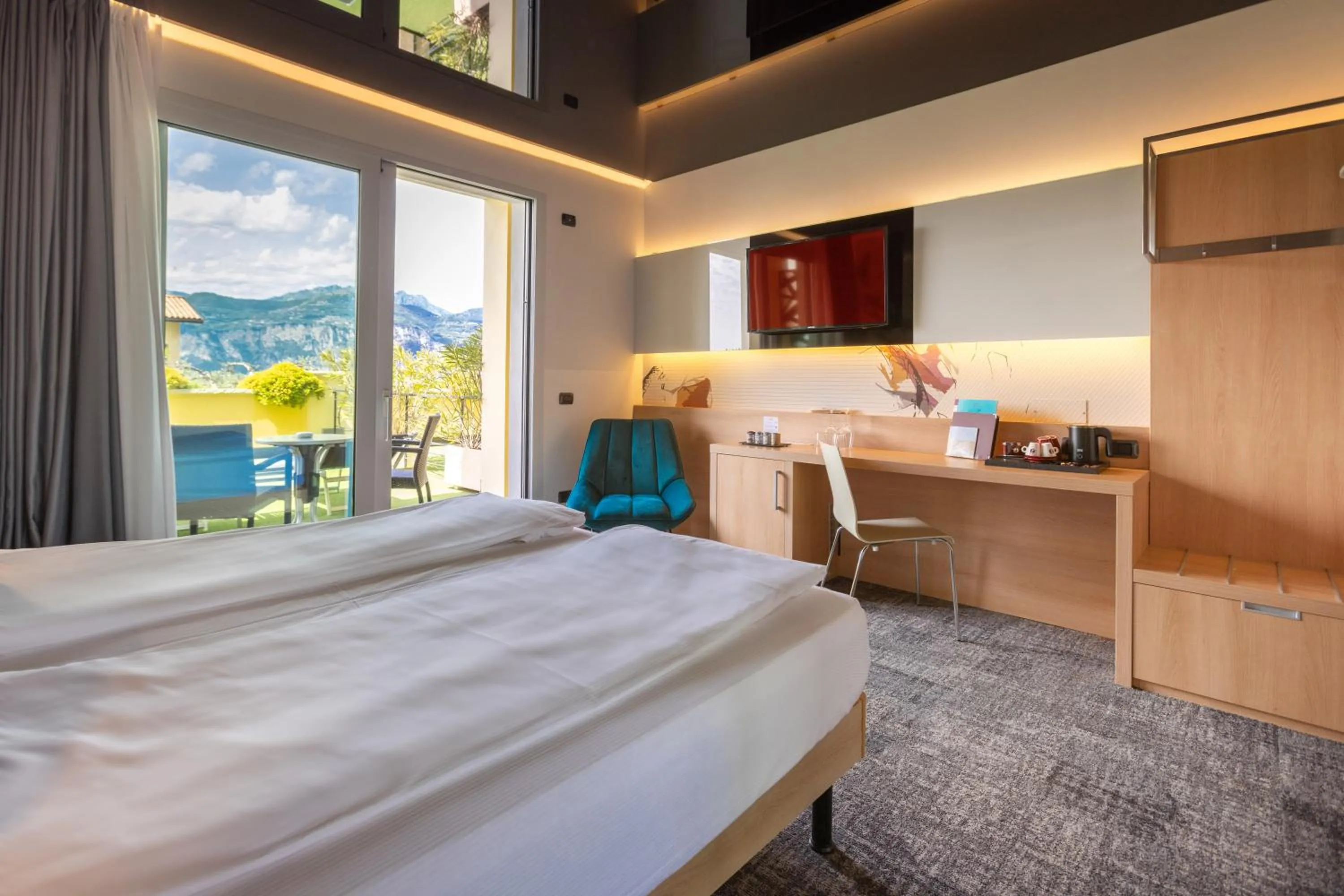 Bed in Wellness Hotel Casa Barca (Adult Only)