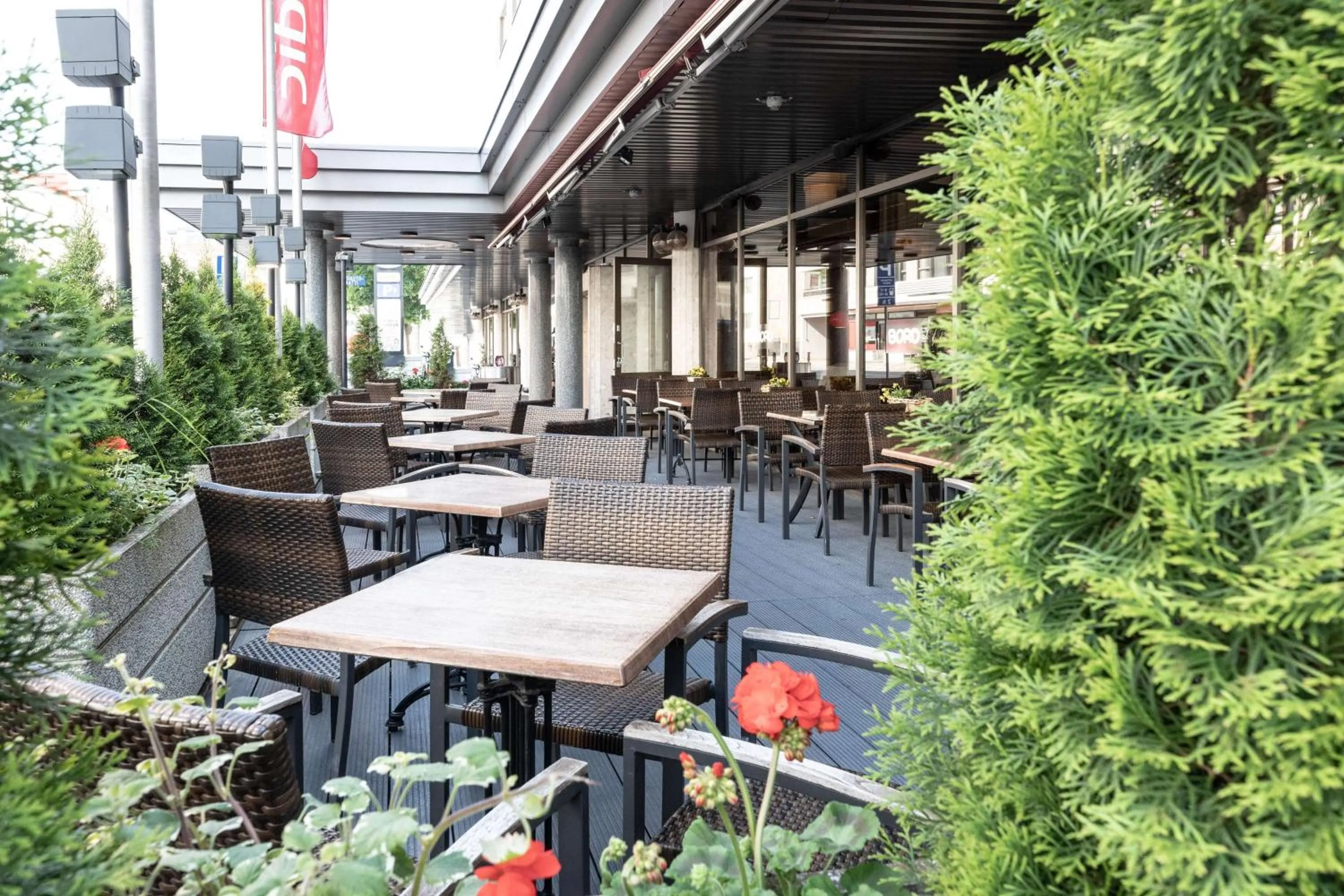 Patio in Scandic Mikkeli