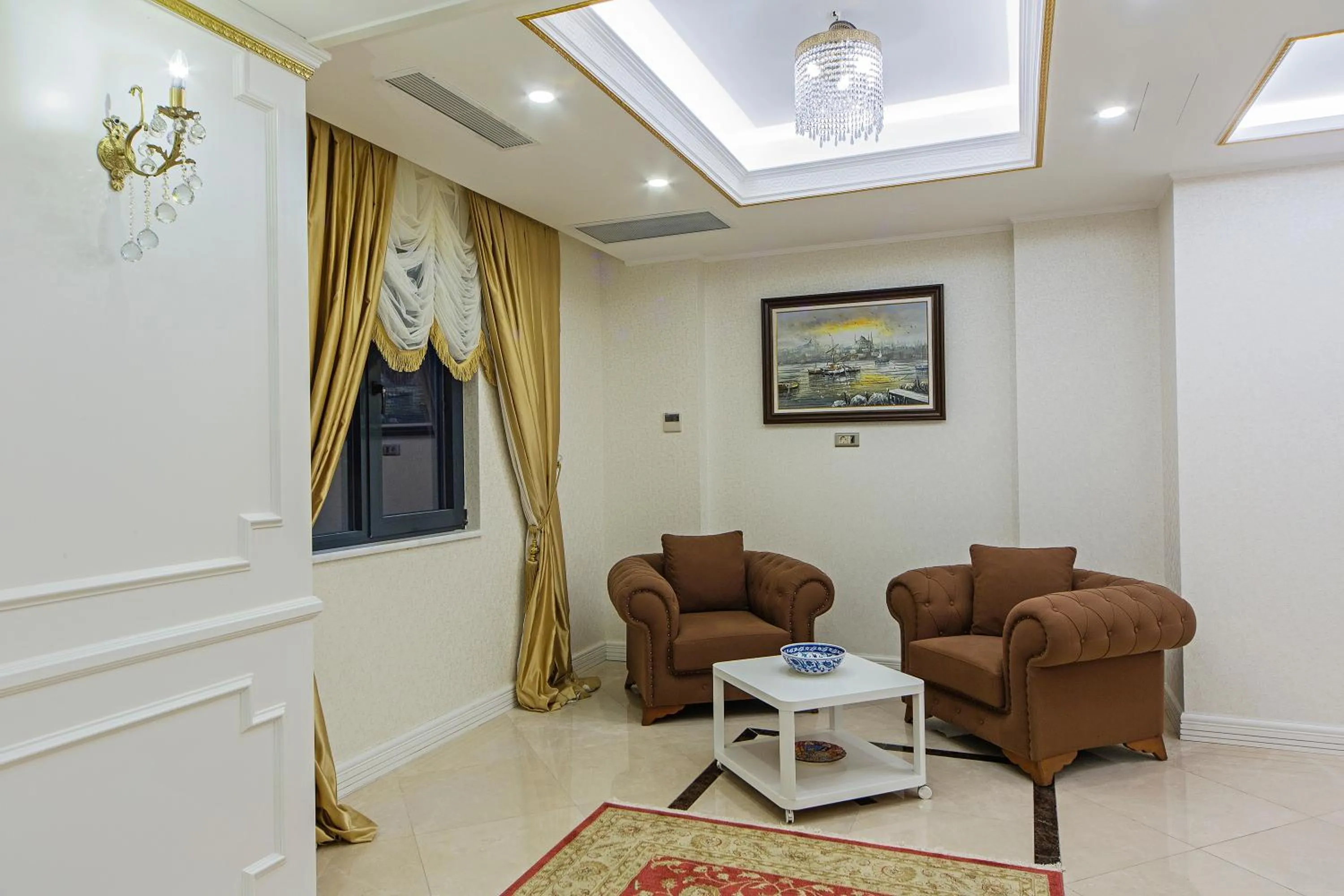 Lobby or reception in Grand Naki Hotel