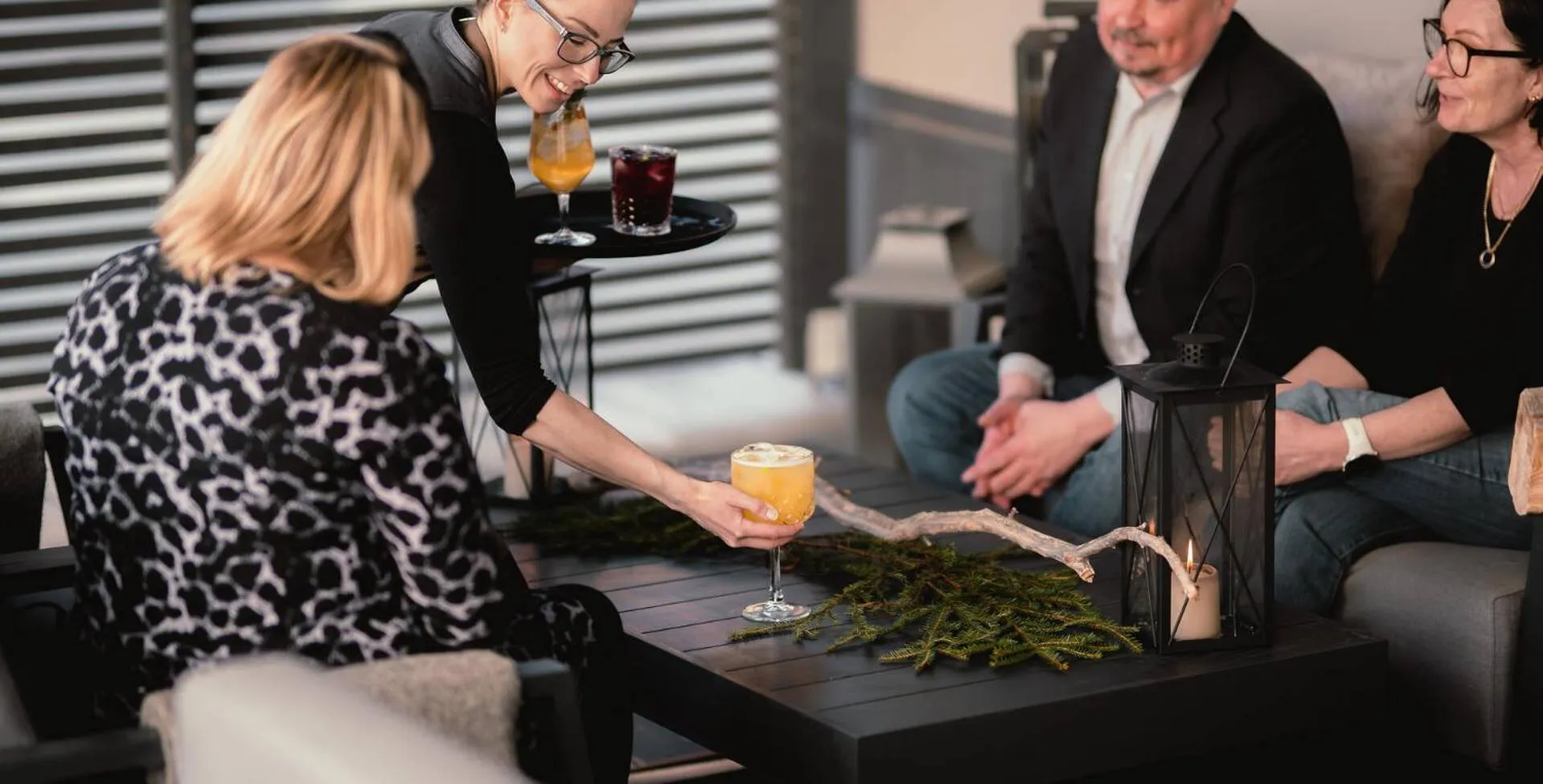 Patio in Lapland Hotels Kuopio