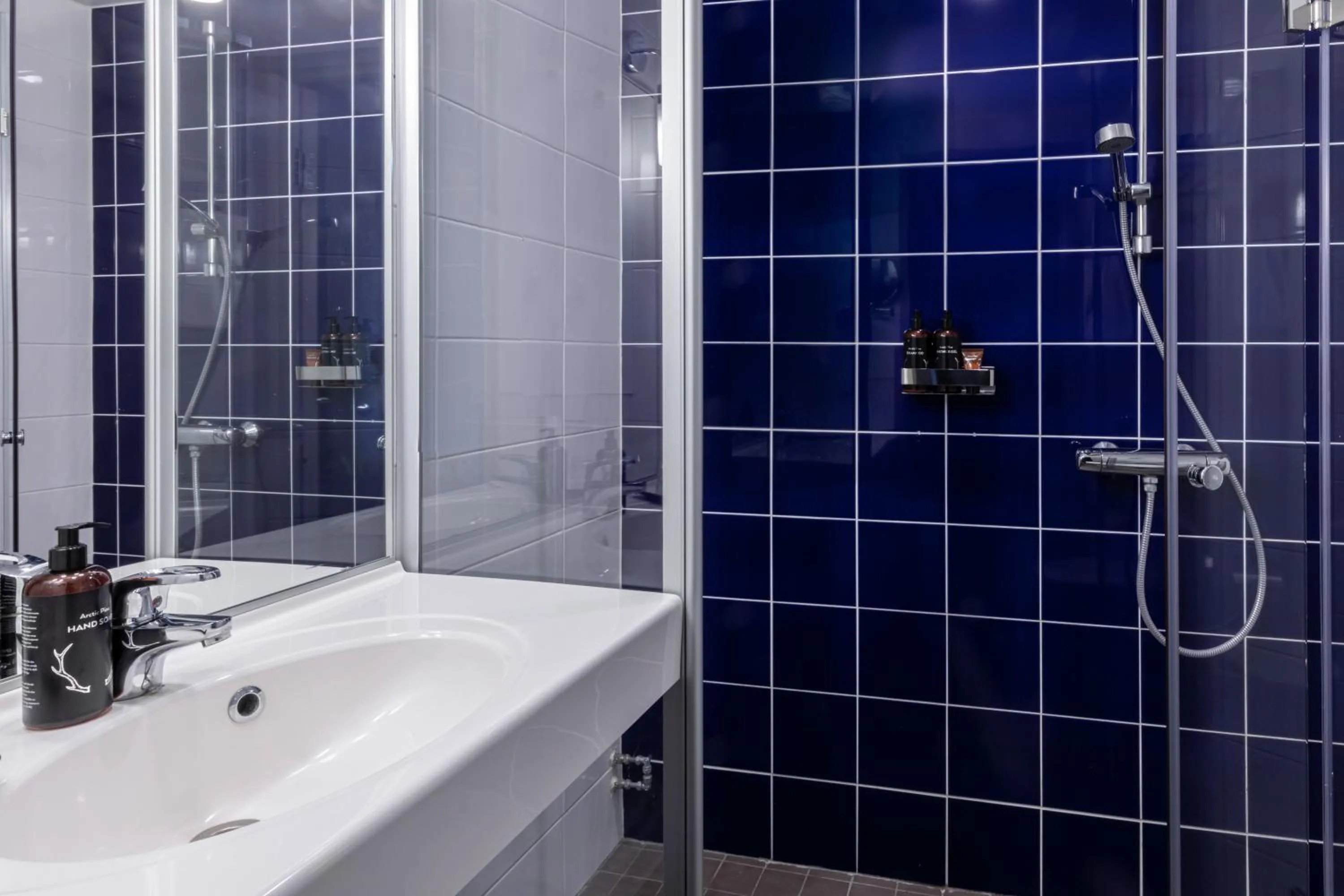 Shower in Lapland Hotels Kuopio