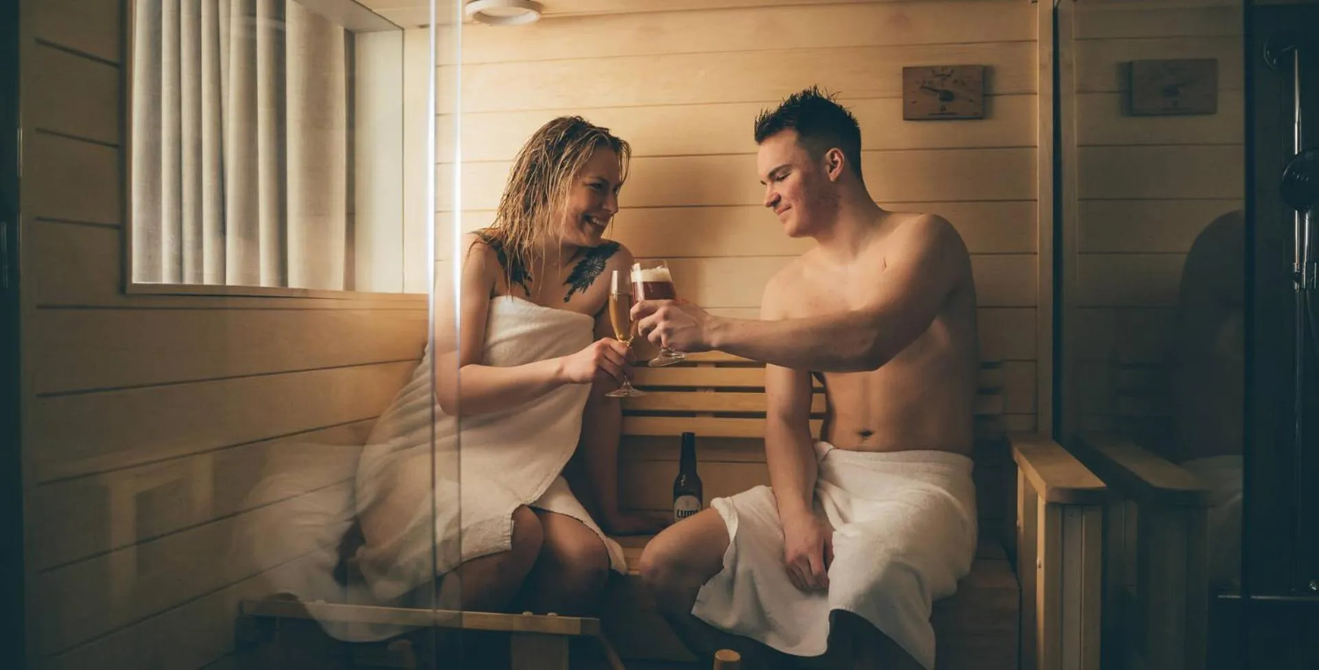 Sauna in Lapland Hotels Kuopio