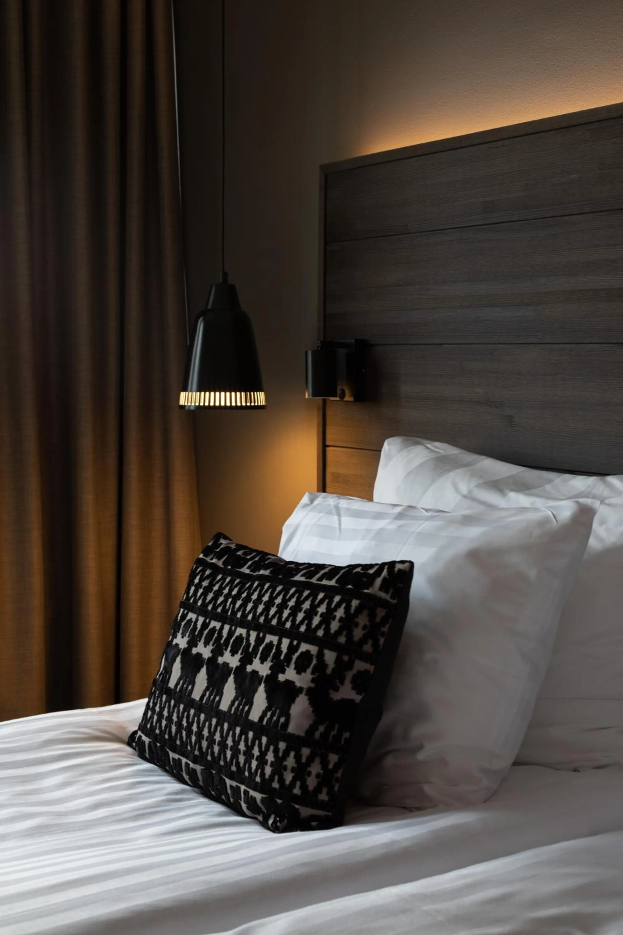 Decorative detail, Bed in Lapland Hotels Kuopio